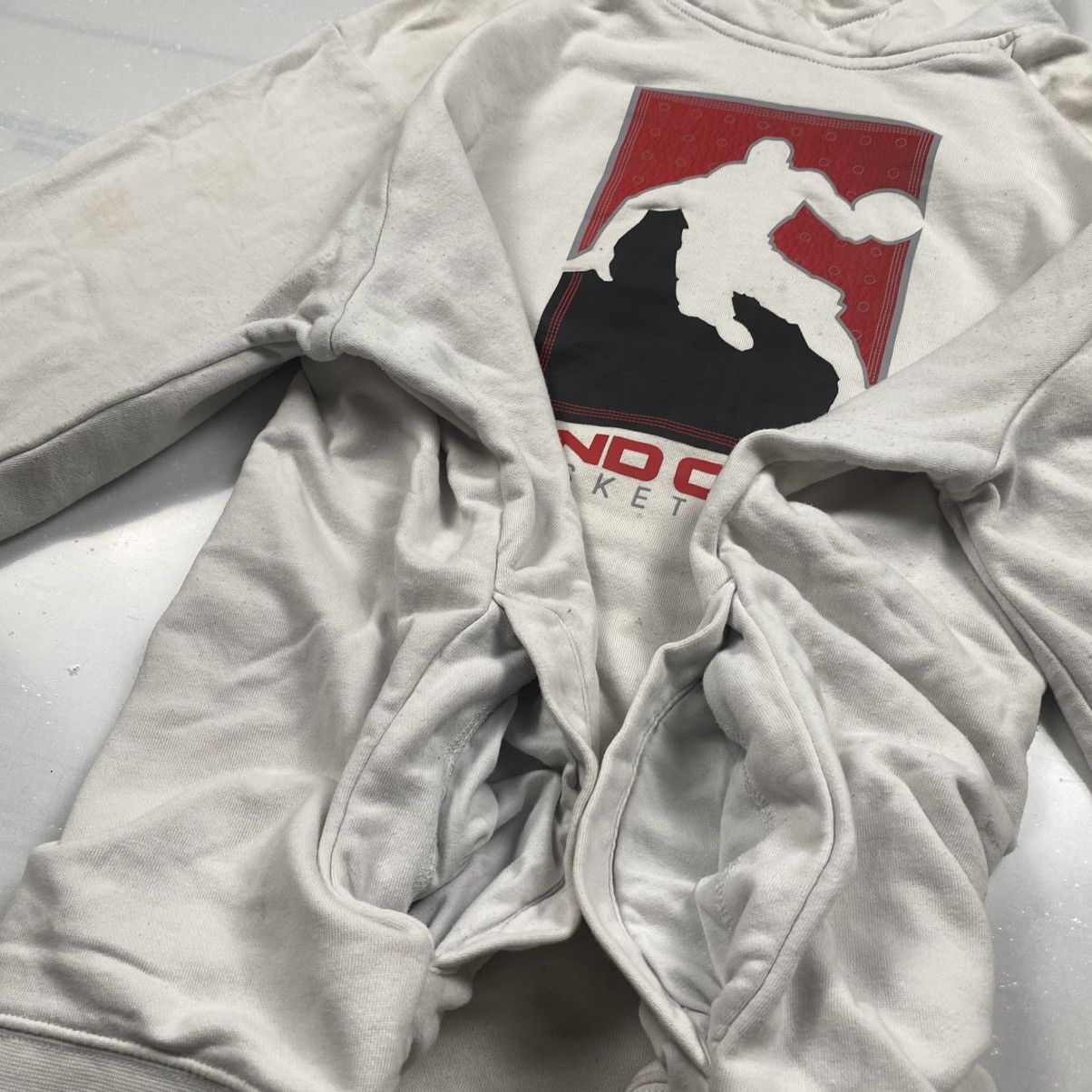 Other Vintage y2k Distressed AND1 Basketball HipHop Pullover Size US XL / EU 56 / 4 - 4 Thumbnail