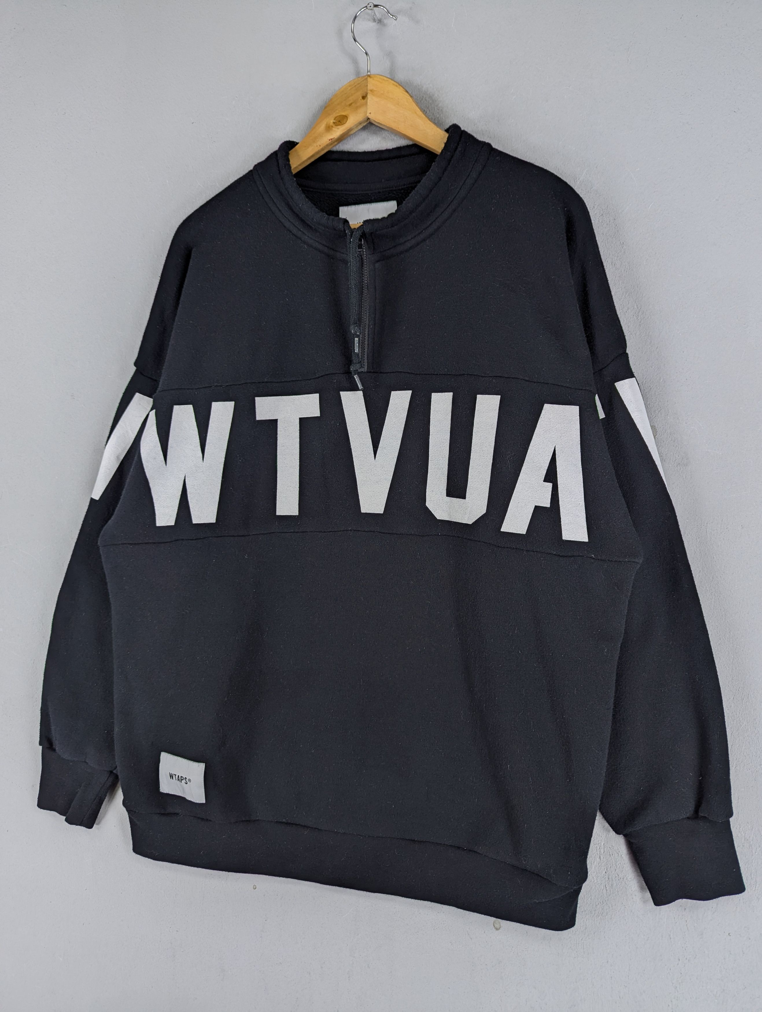 Wtaps Wtaps Visual Up Armored Halfzipper Sweatshirt Size US M / EU 48-50 / 2 - 2 Thumbnail