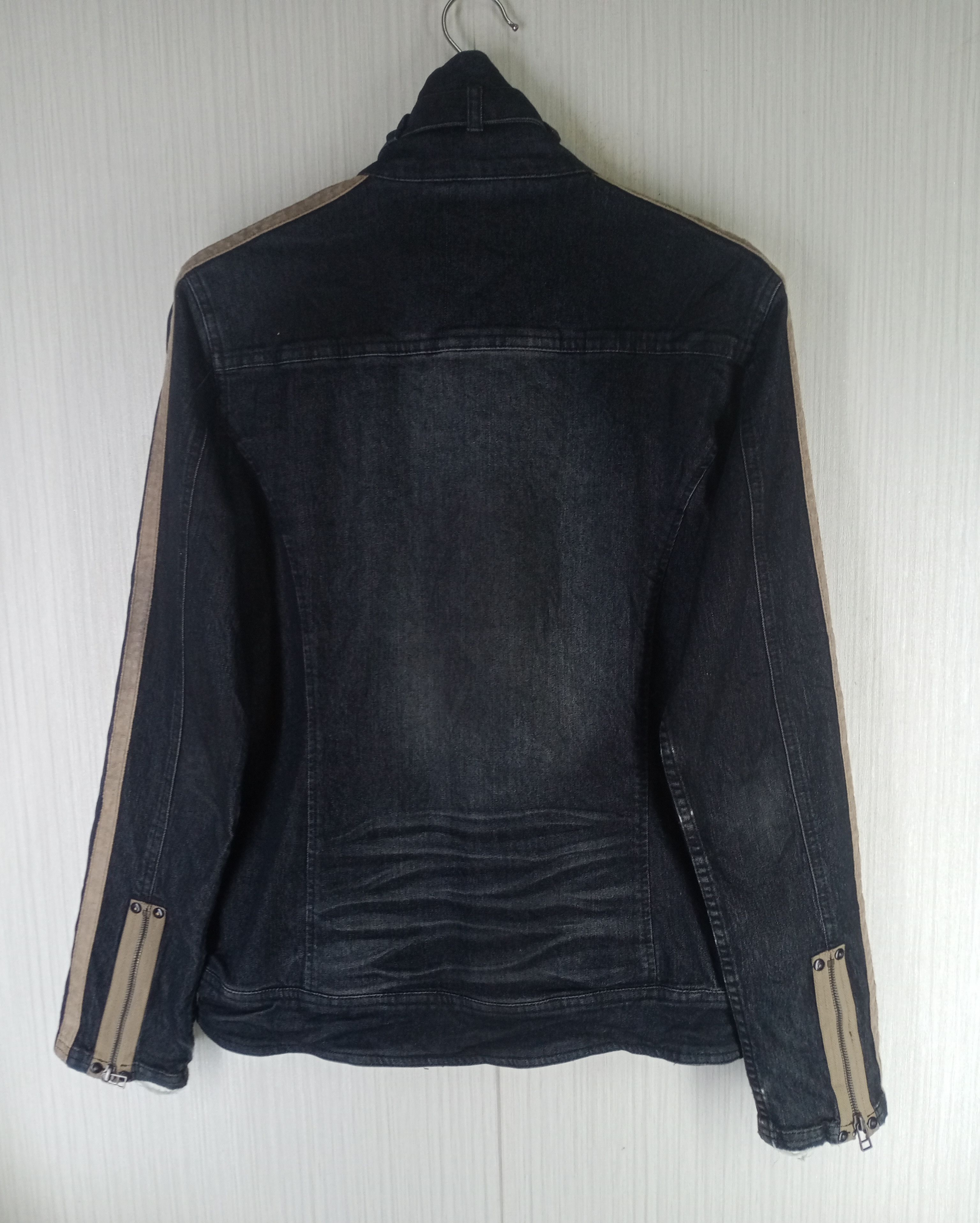 If Six Was Nine Rare Vintage Daily News Mud Wash Denim Jacket Size US M / EU 48-50 / 2 - 3 Thumbnail