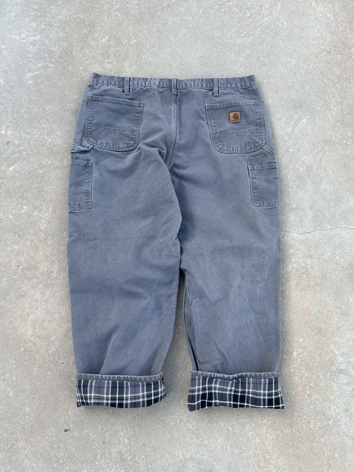 Carhartt Carhartt Flannel Lined Carpenter Pants Size US 38 / EU 54 - 1 Thumbnail