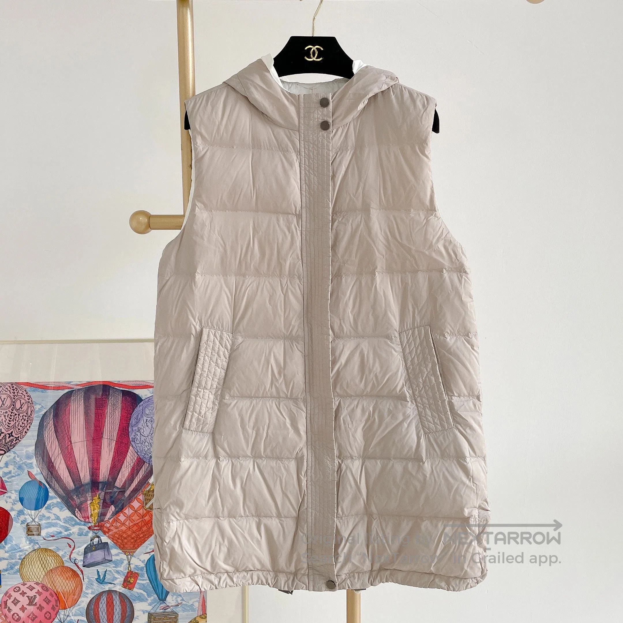 Brunello Cucinelli Brunello Cucinelli Beige Down Vest. Size US M / EU 48-50 / 2 - 1 Thumbnail