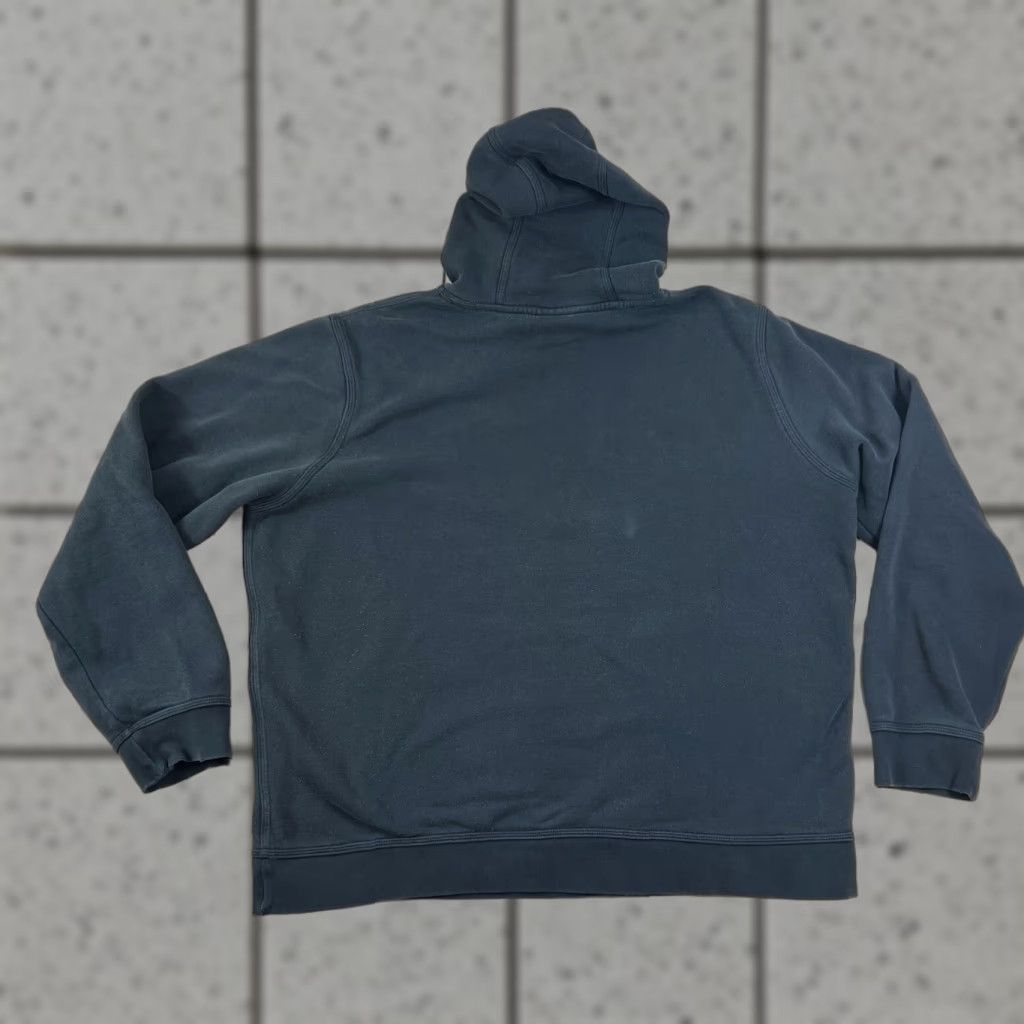 Nike VINTAGE Nike Big Swoosh Black Hoodie Sweatshirt XL Men Pullover Fleece Cotton Polyester Hooded Pockets All Seasons Sweatshirt Sportswear Size US XL / EU 56 / 4 - 1 Thumbnail