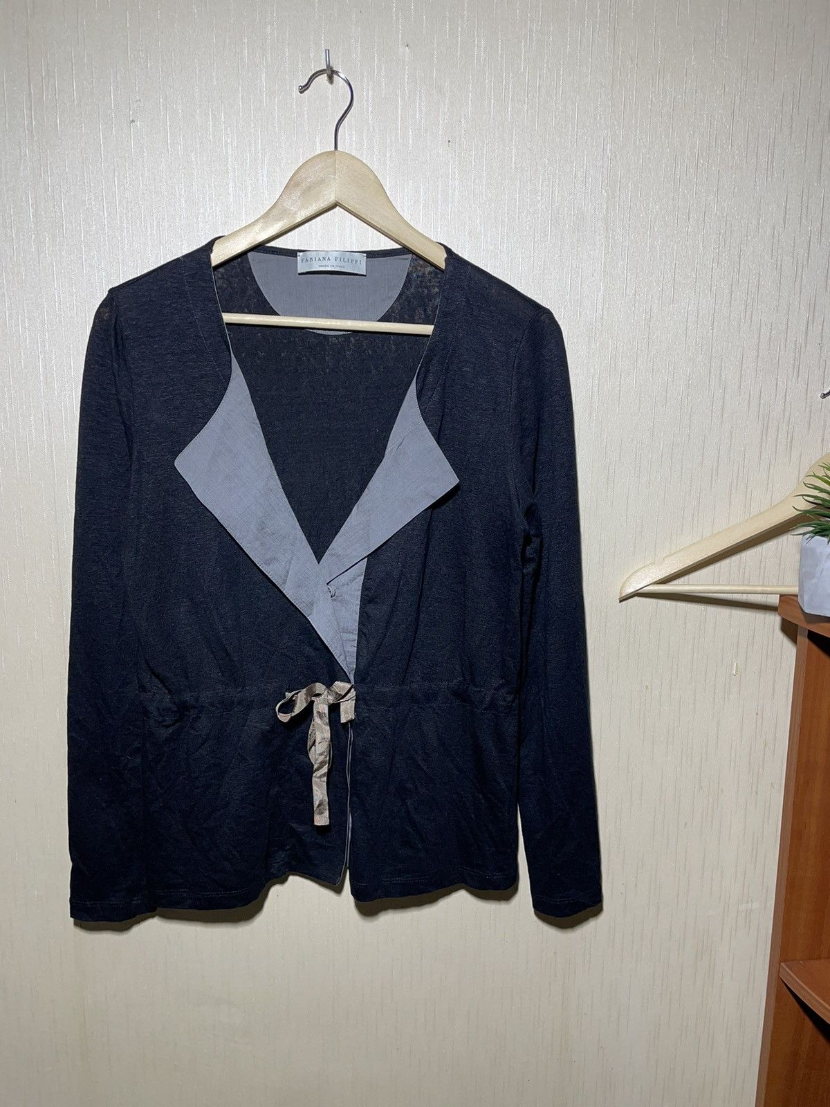 Fabiana Filippi × Japanese Brand Fabiana Filippi avantgarde Japanese blouse Size L / US 10 / IT 46 - 1 Thumbnail