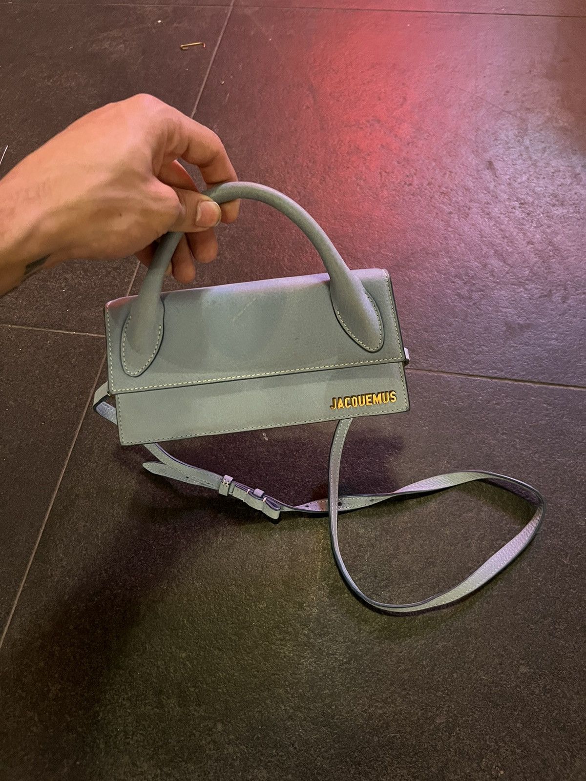 Jacquemus JACQUEMUS Blue 'Le Chiquito Long' Bag Size ONE SIZE - 11 Thumbnail