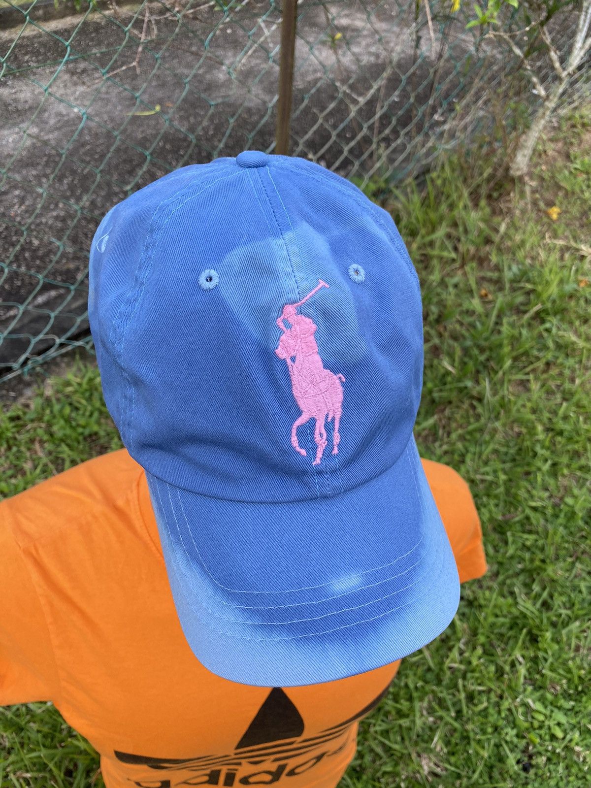 Vintage ❗️Distressed ❗️Vintage Polo Ralph Lauren Big Pony Logo Size ONE SIZE - 3 Thumbnail