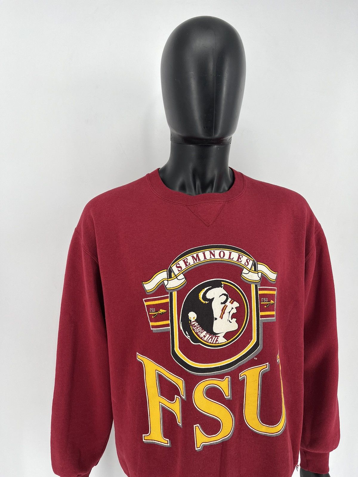 NFL Vintage NFL Florida State Seminoles Sweatshirt Made in USA Size US XL / EU 56 / 4 - 3 Thumbnail