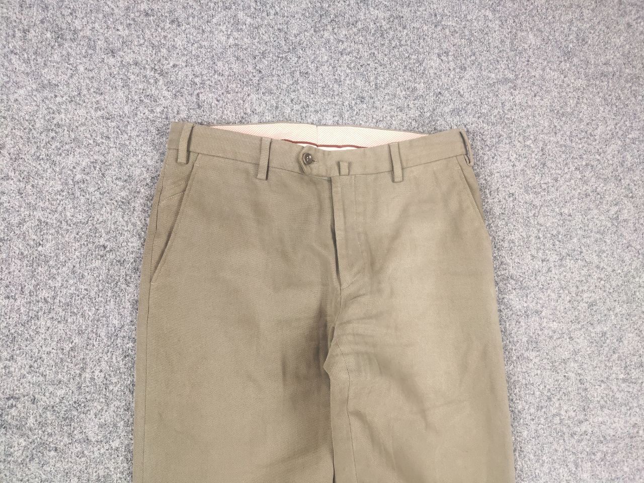 Loro Piana Loro Piana Italy design comfort trousers khaki chinos pants Size US 31 - 4 Thumbnail
