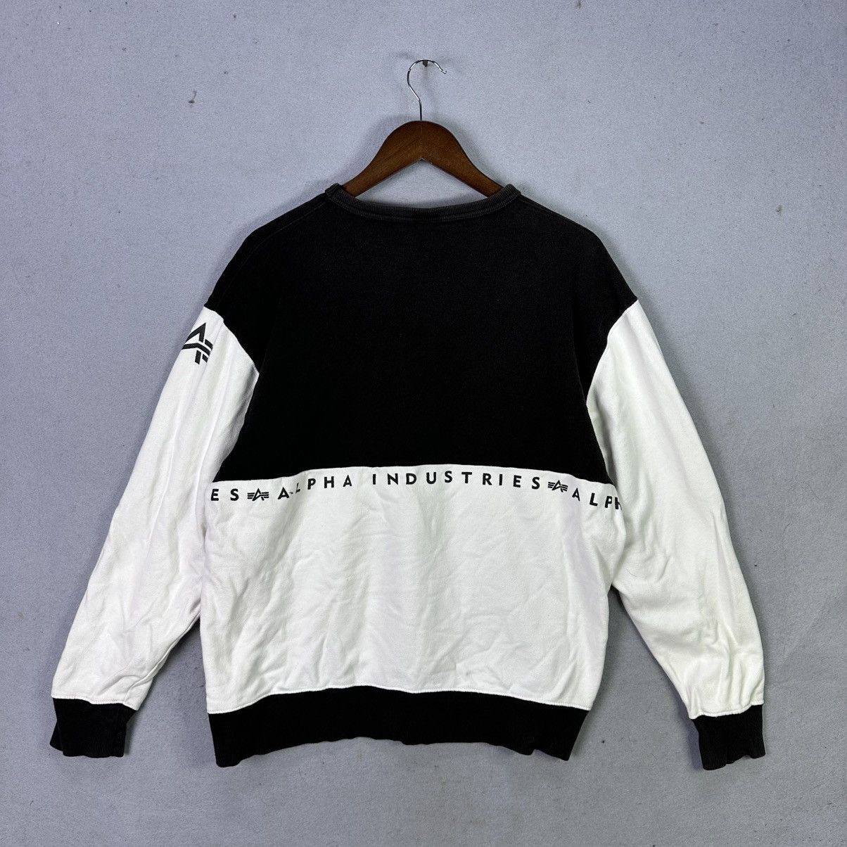 Alpha Industries Alpha Industries Colorblock Crewneck Sweatshirt Size US L / EU 52-54 / 3 - 2 Thumbnail