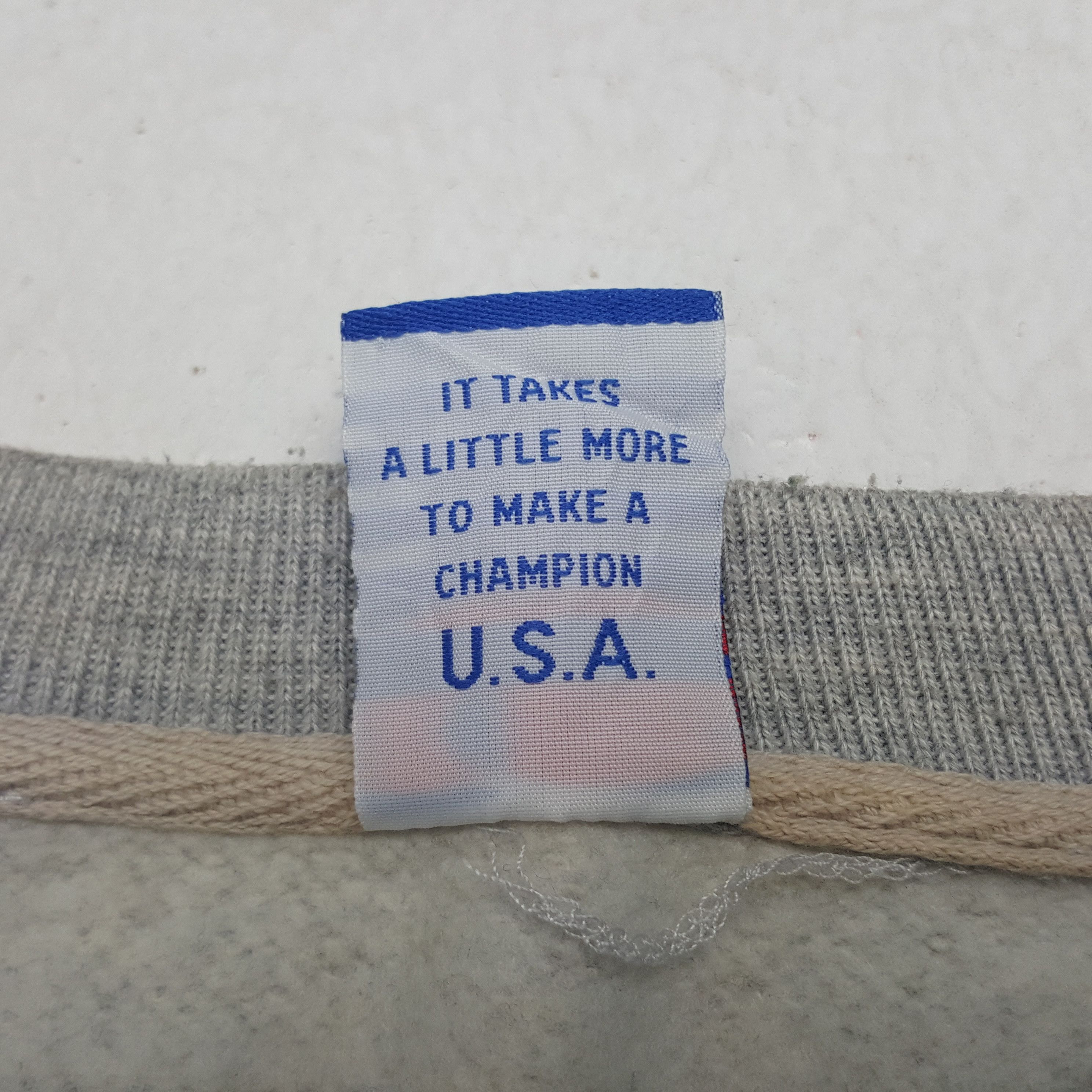 Champion × Vintage Vintage Champion Spell Out Sweatshirt Size US M / EU 48-50 / 2 - 9 Thumbnail