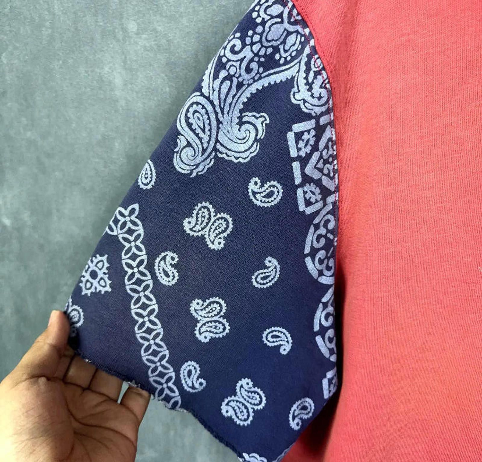 Polo Ralph Lauren Polo Ralph Lauren Bandana Patchwork Fleece Hoodie Pocket S Size US S / EU 44-46 / 1 - 5 Thumbnail