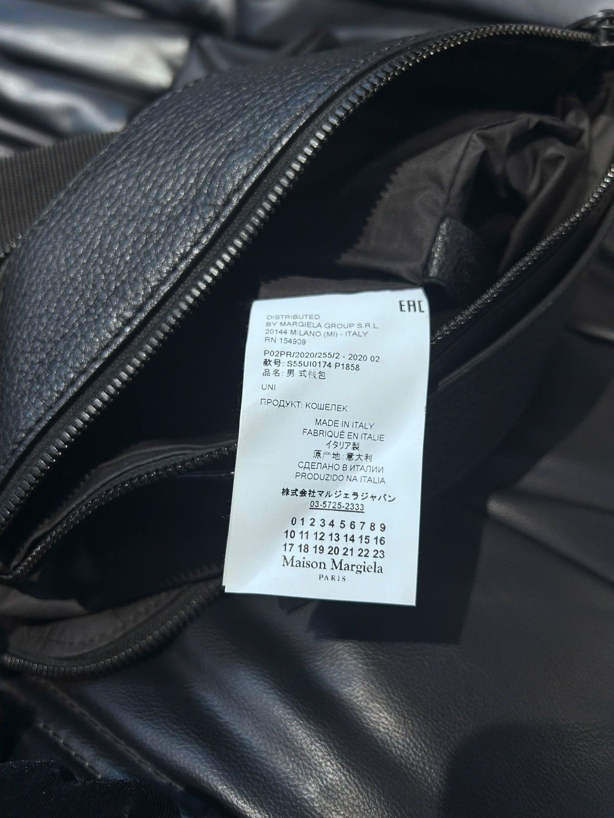 Maison Margiela Maison Margiela 11 Leather Portafoglio Convertible Bag Size ONE SIZE - 3 Thumbnail