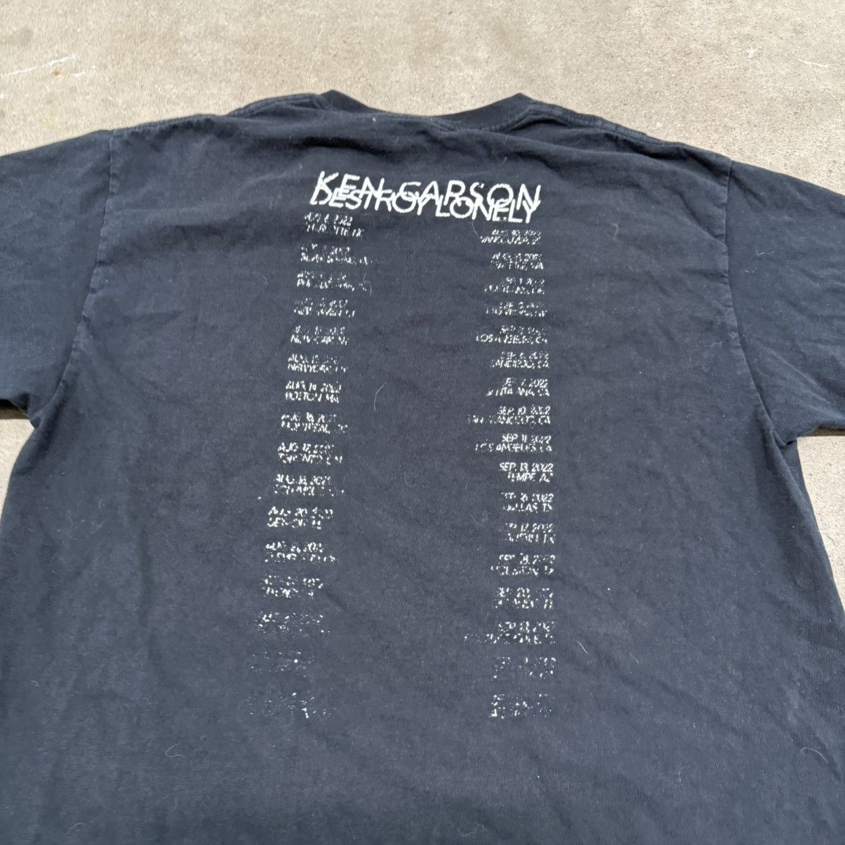 Destroy Lonely KEN CARSON DESTROY LONELY RAP TOUR T SHIRT Size US L / EU 52-54 / 3 - 4 Thumbnail