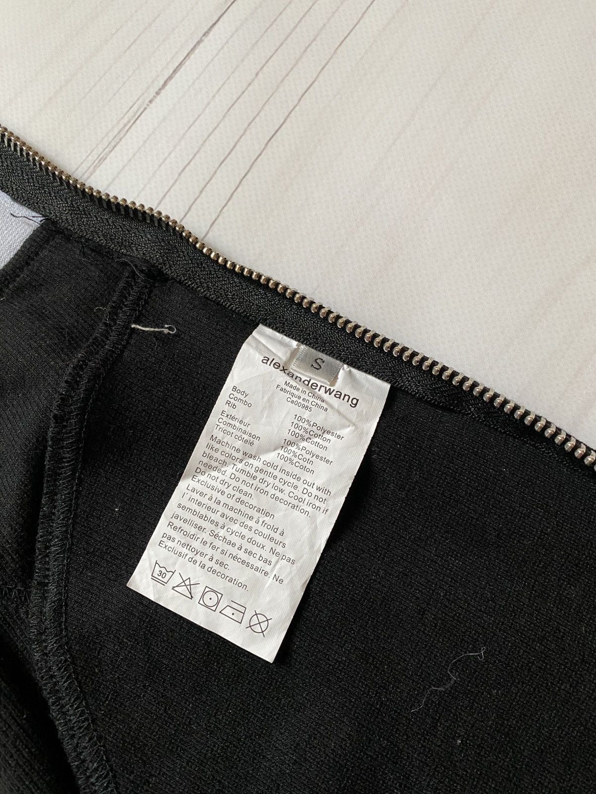 Alexander Wang Alexander Wang Side Zip Logo Waistband Leggings Size 30" / US 8 / IT 44 - 4 Thumbnail