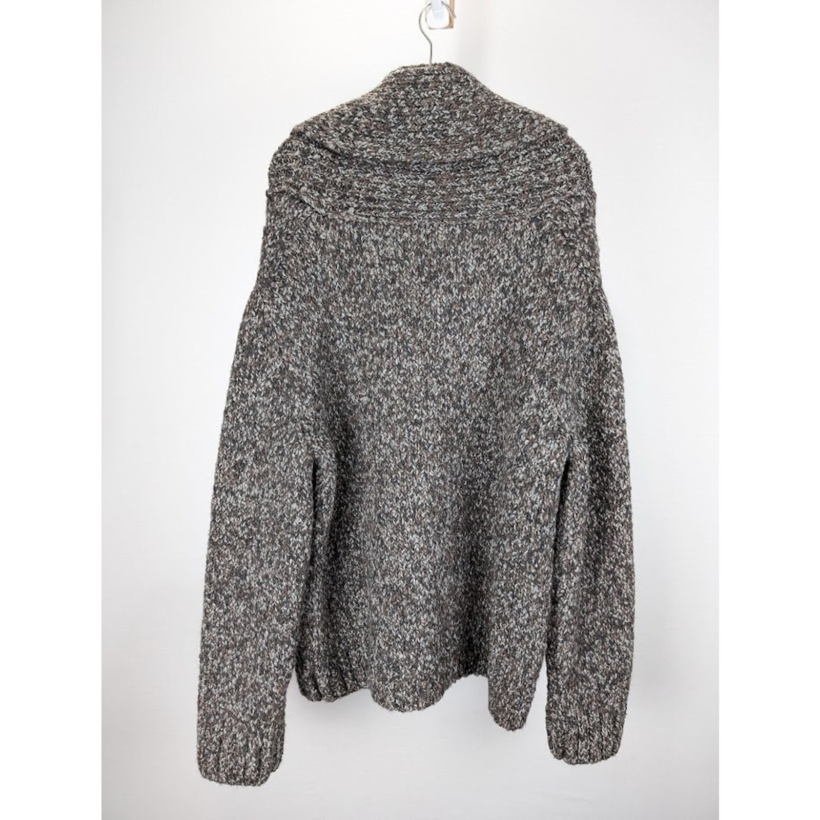 Bottega Veneta o1rshd1 Chunky Alpaca Knitwear Cardigan in Multicolor Size US S / EU 44-46 / 1 - 11 Thumbnail