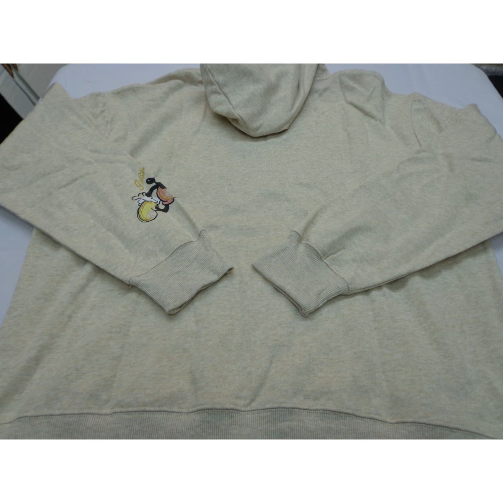 Disney Disney Mickey & Minnie Mouse Have Places to Go, Friends to See Sweatshirt Hoodie Large Woman Regular Pullover Hooded Beige Be... Size L / US 10 / IT 46 - 6 Thumbnail