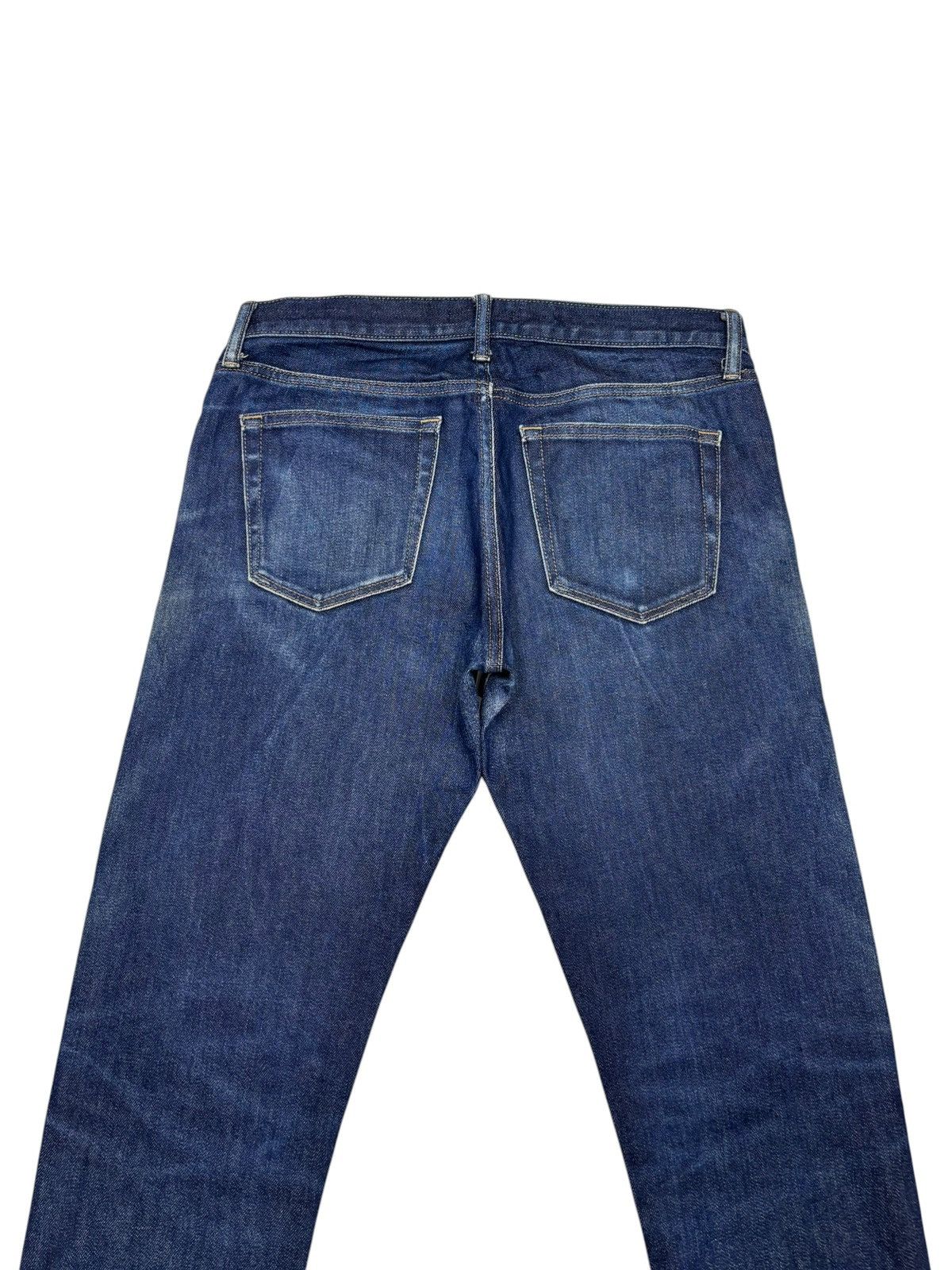 Undercover Vintage Uniqlo Mud Selvedge Distressed Denim Jeans Size US 32 / EU 48 - 7 Thumbnail