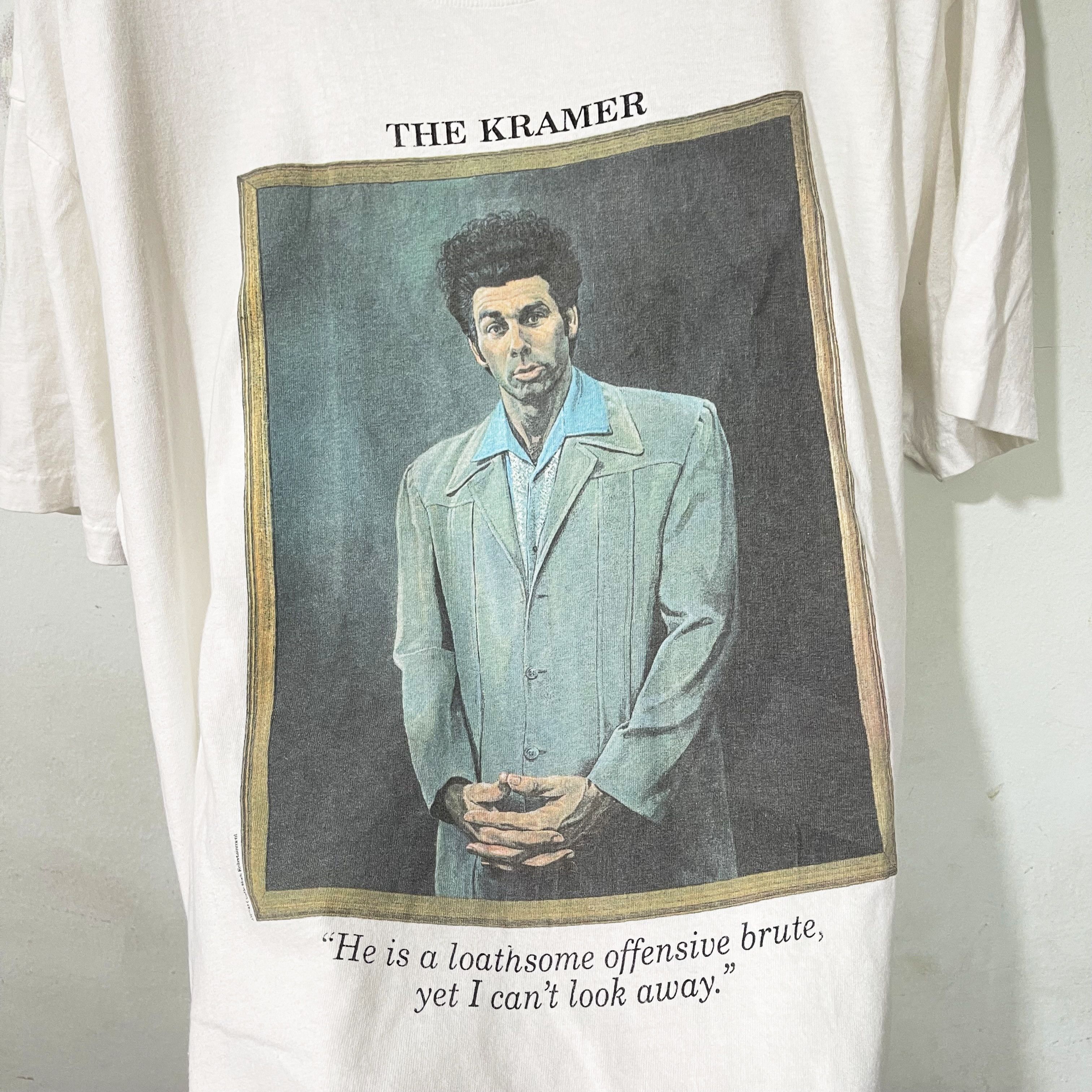 Vintage Vintage 90s Seinfeld T-Shirt Size US L / EU 52-54 / 3 - 2 Thumbnail