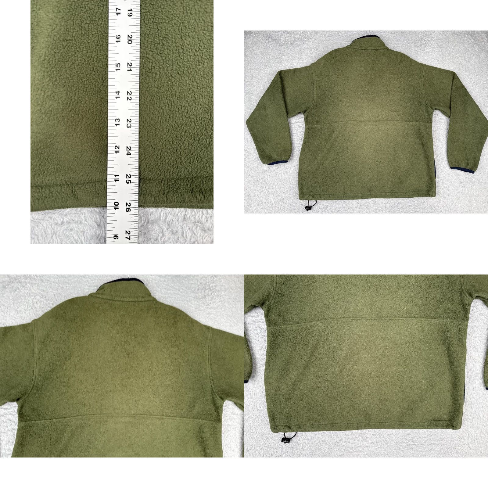 Timberland Timberland Fleece Jacket Mens Small Green Full Zip Pockets USA Outdoor Hiking Size US S / EU 44-46 / 1 - 9 Thumbnail