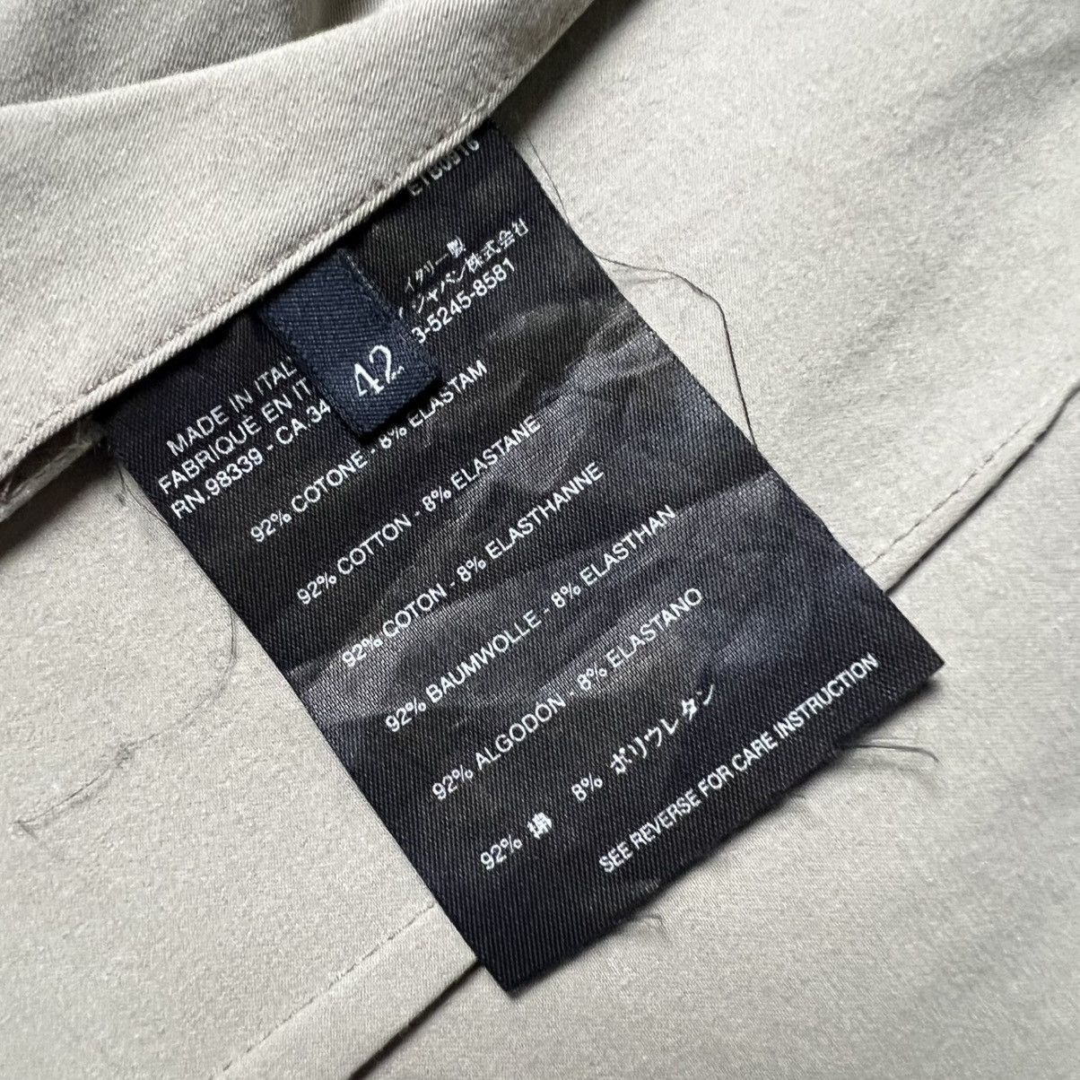 Prada Prada - SS06 - Khaki Tailored Blazer Size M / US 6-8 / IT 42-44 - 11 Thumbnail
