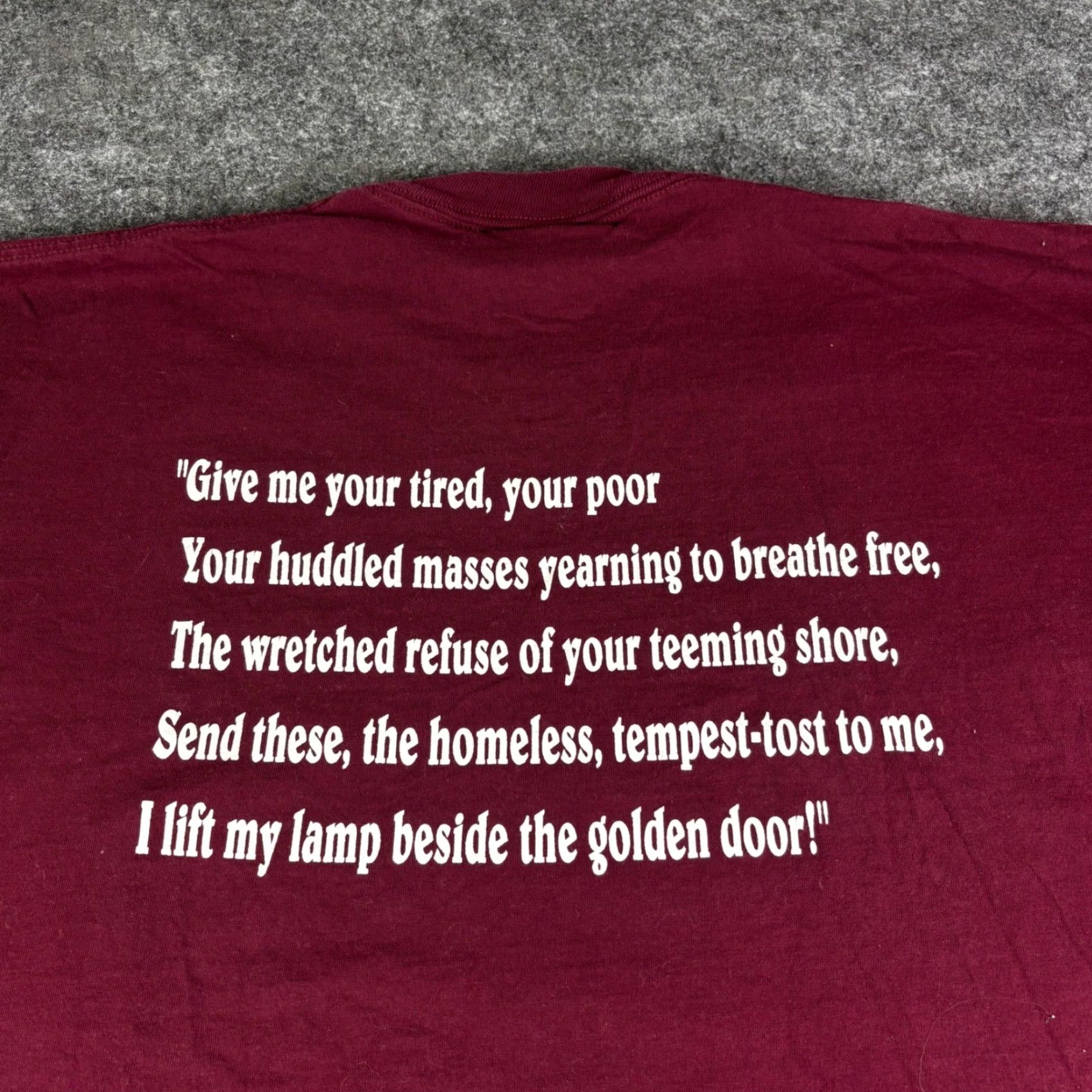 Jerzees VINTAGE Princeton Dial Elm & Cannon Club T-Shirt XL Maroon USA Made 90s Men Graphic Tee Short Sleeve 100% Cotton Jerzees USA (Red) Sportswear 1990s Size US XL / EU 56 / 4 - 8 Thumbnail