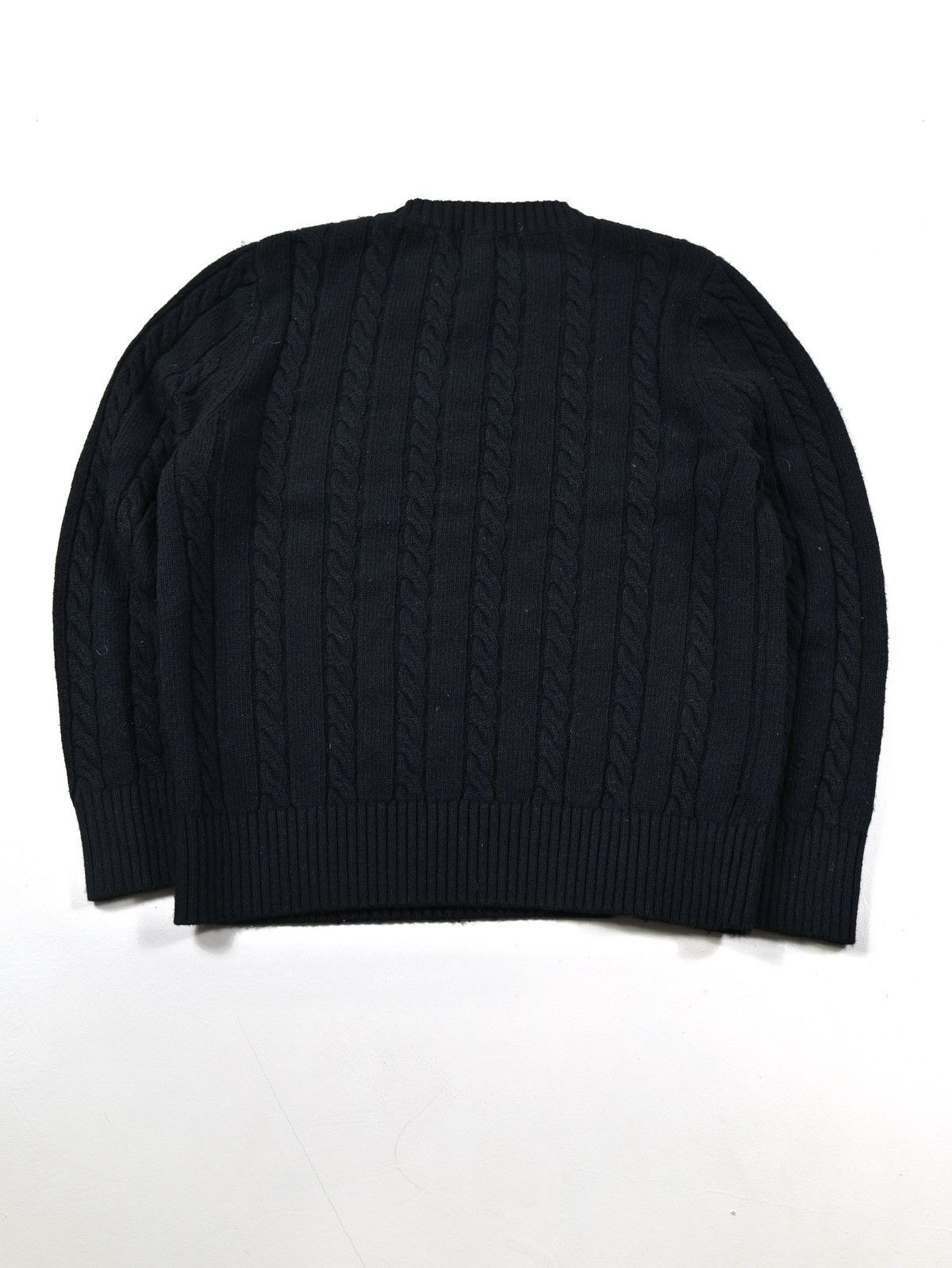 Polo Ralph Lauren Ralph Lauren Cable Knit Sweater black Size US M / EU 48-50 / 2 - 2 Thumbnail