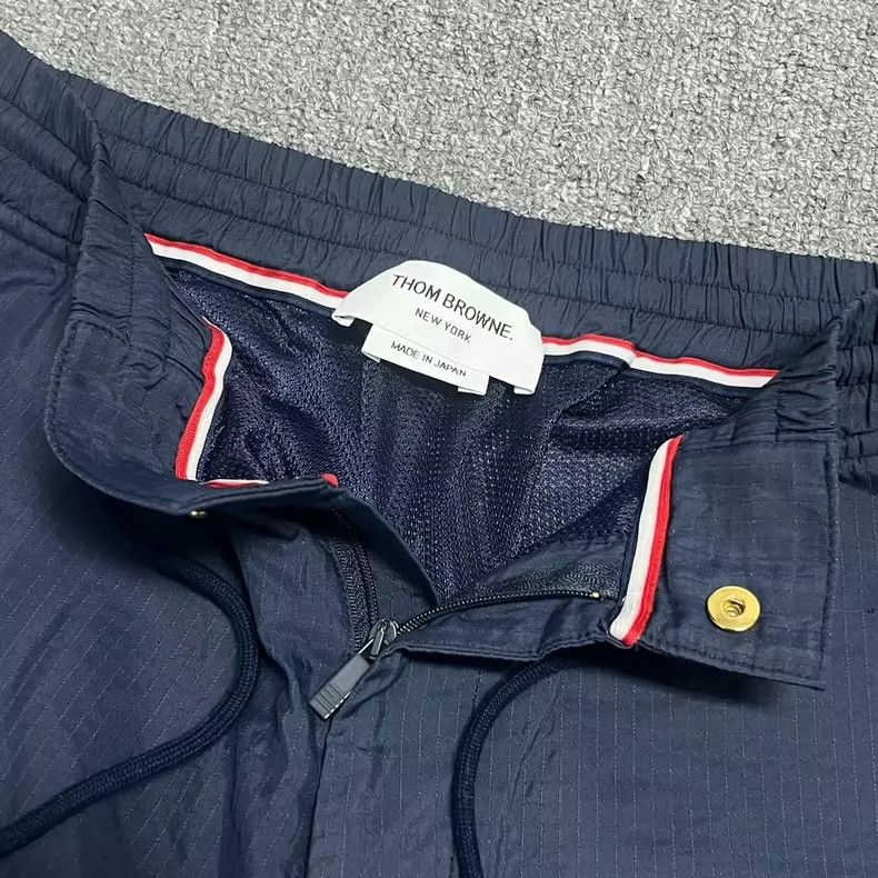 Thom Browne Thom Browne size1 Navy blue woven sportswear Size US 26 / EU 42 - 3 Thumbnail