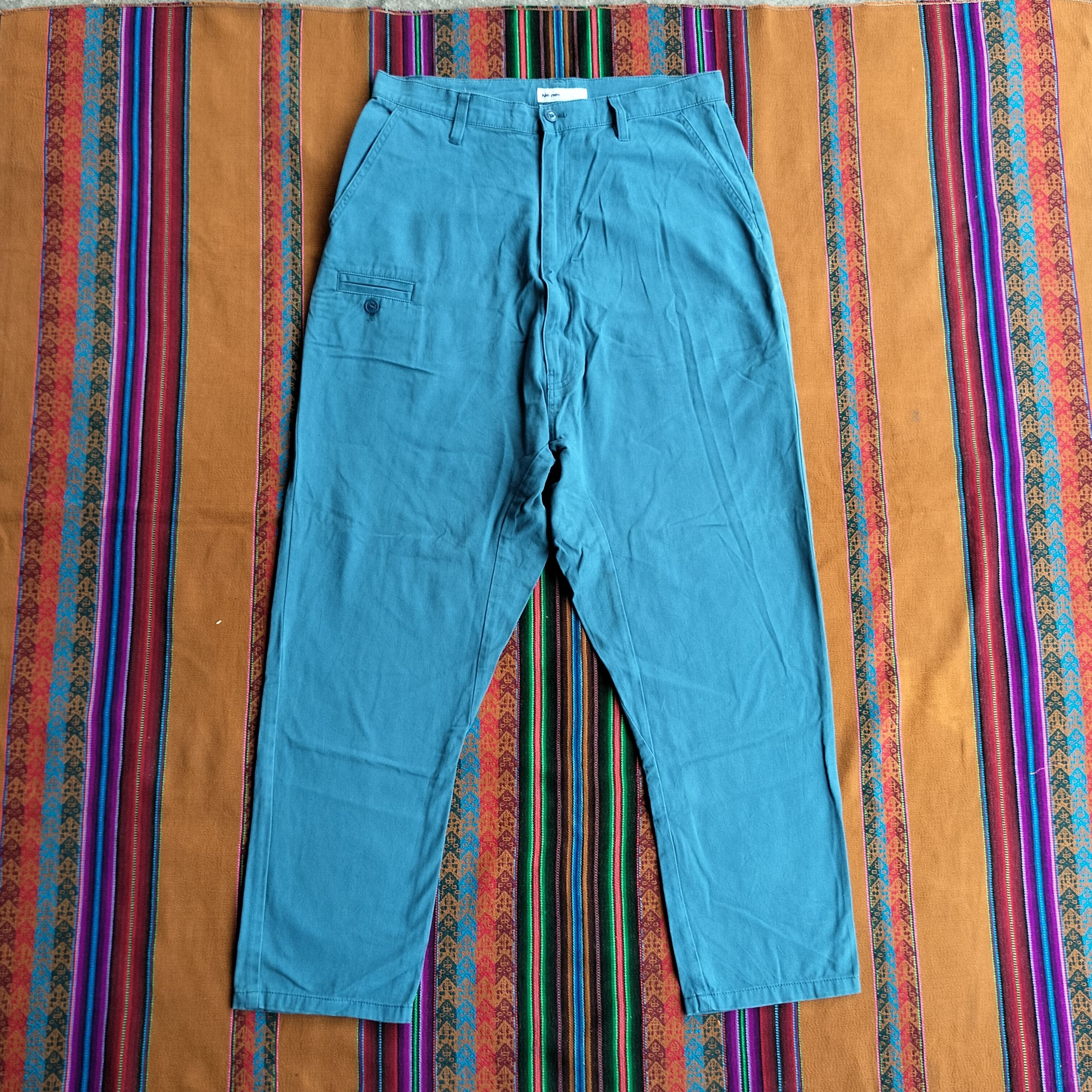 Ne-Net Ne-Net dropcrotch Embroidery pocket long pants Size US 32 / EU 48 - 2 Thumbnail