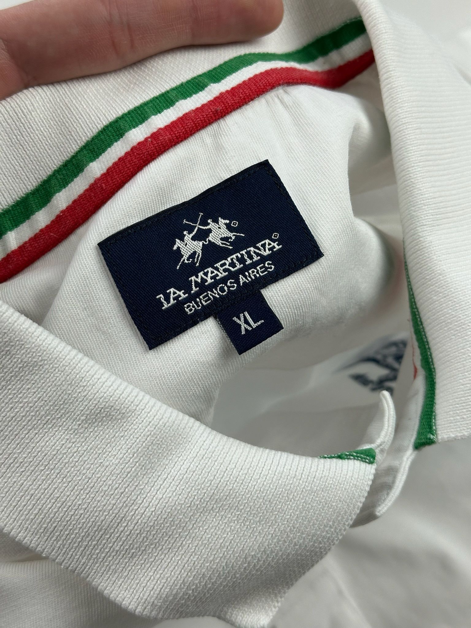 La Martina Y2K Maserati La Martina Polo Rugby TShirt Ralph Style Dubai Size US XL / EU 56 / 4 - 4 Thumbnail