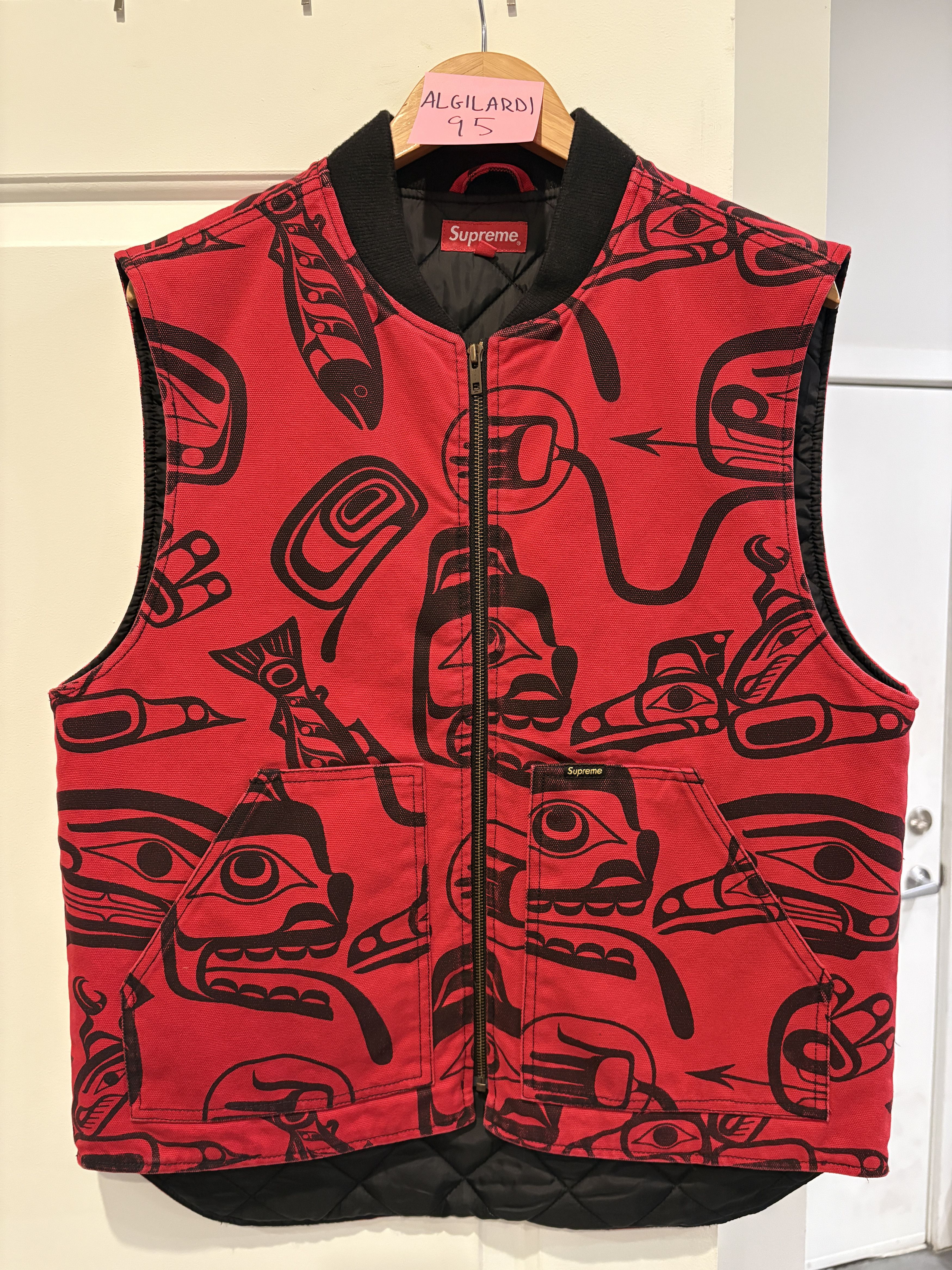 Supreme vest cheap on sale