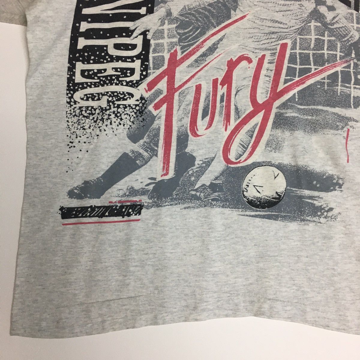 Fruit Of The Loom × Vintage Vintage FURY WINNIPEG Tee Size US M / EU 48-50 / 2 - 2 Thumbnail