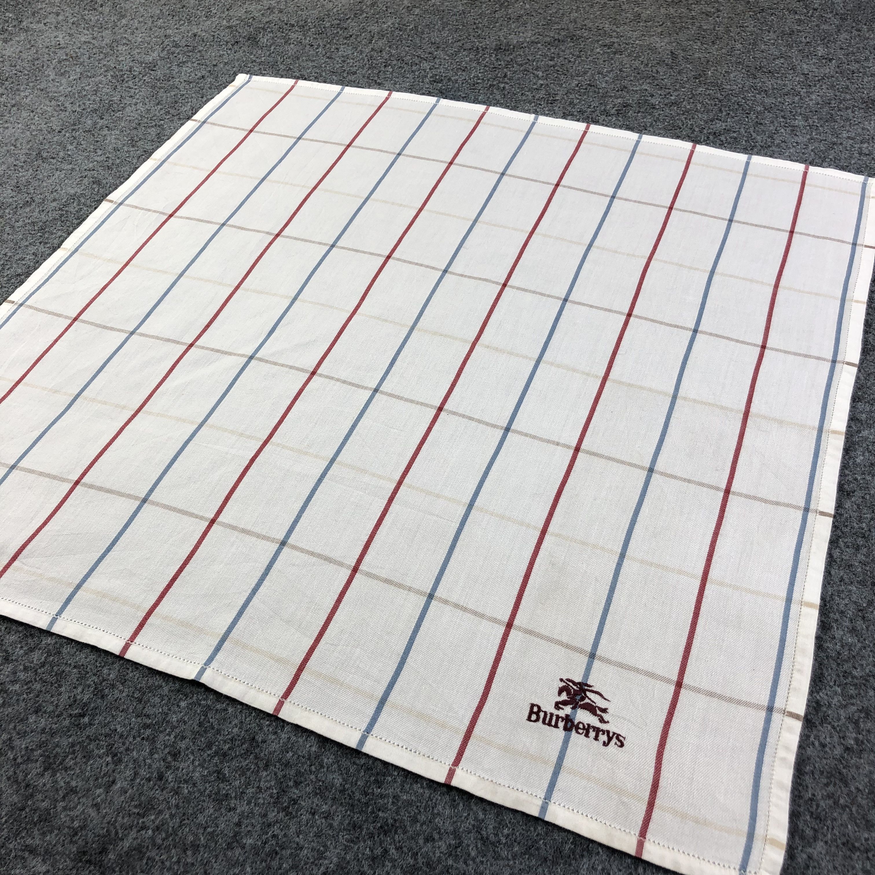 Burberry Burberrys Handkerchief Neckerchief Bandana H2255 Size ONE SIZE - 3 Thumbnail