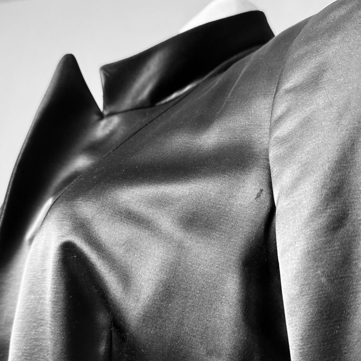 Balenciaga Balenciaga Satin Tailored jacket 2006 Size S / US 4 / IT 40 - 9 Thumbnail