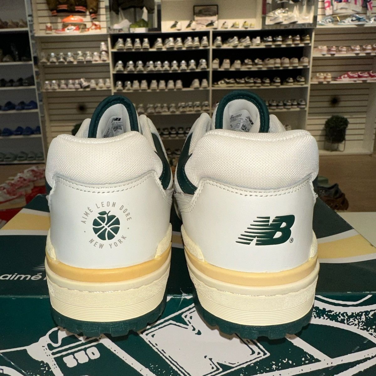 New Balance Size 8 - New Balance x Aimé Leon Dore 550 - Green Yellow Size US 8 / EU 41 - 3 Thumbnail