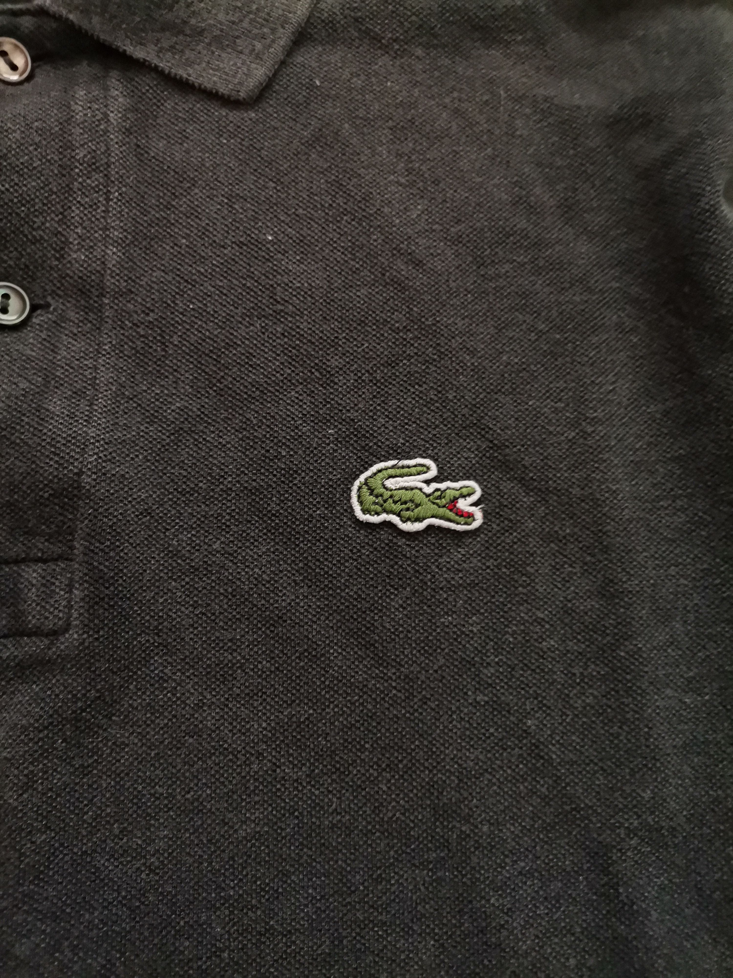 Lacoste Vintage Lacoste L/S Polo Size US L / EU 52-54 / 3 - 2 Thumbnail