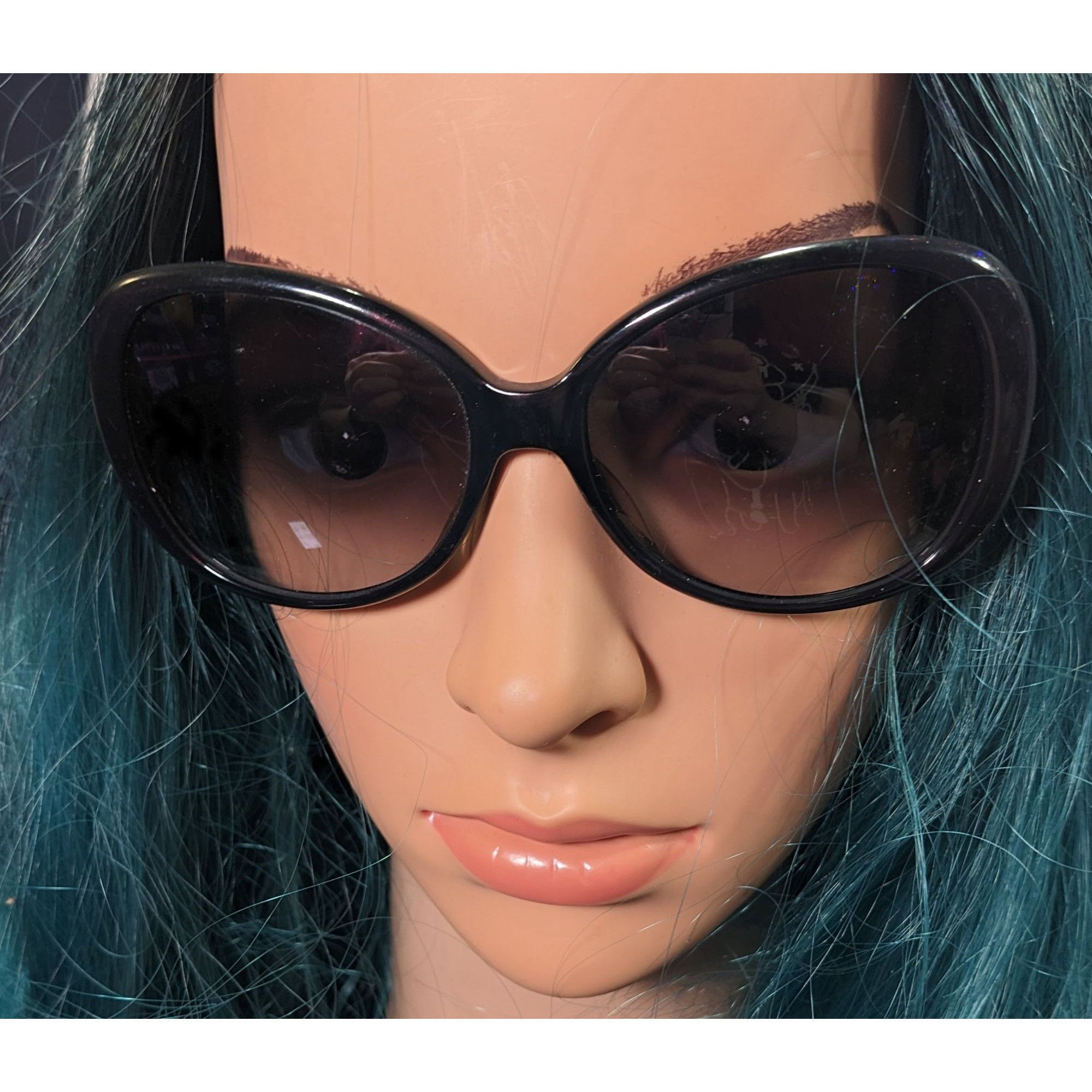 Coach Coach S2026 Black Monogram Black Sunglasses Size ONE SIZE - 8 Thumbnail