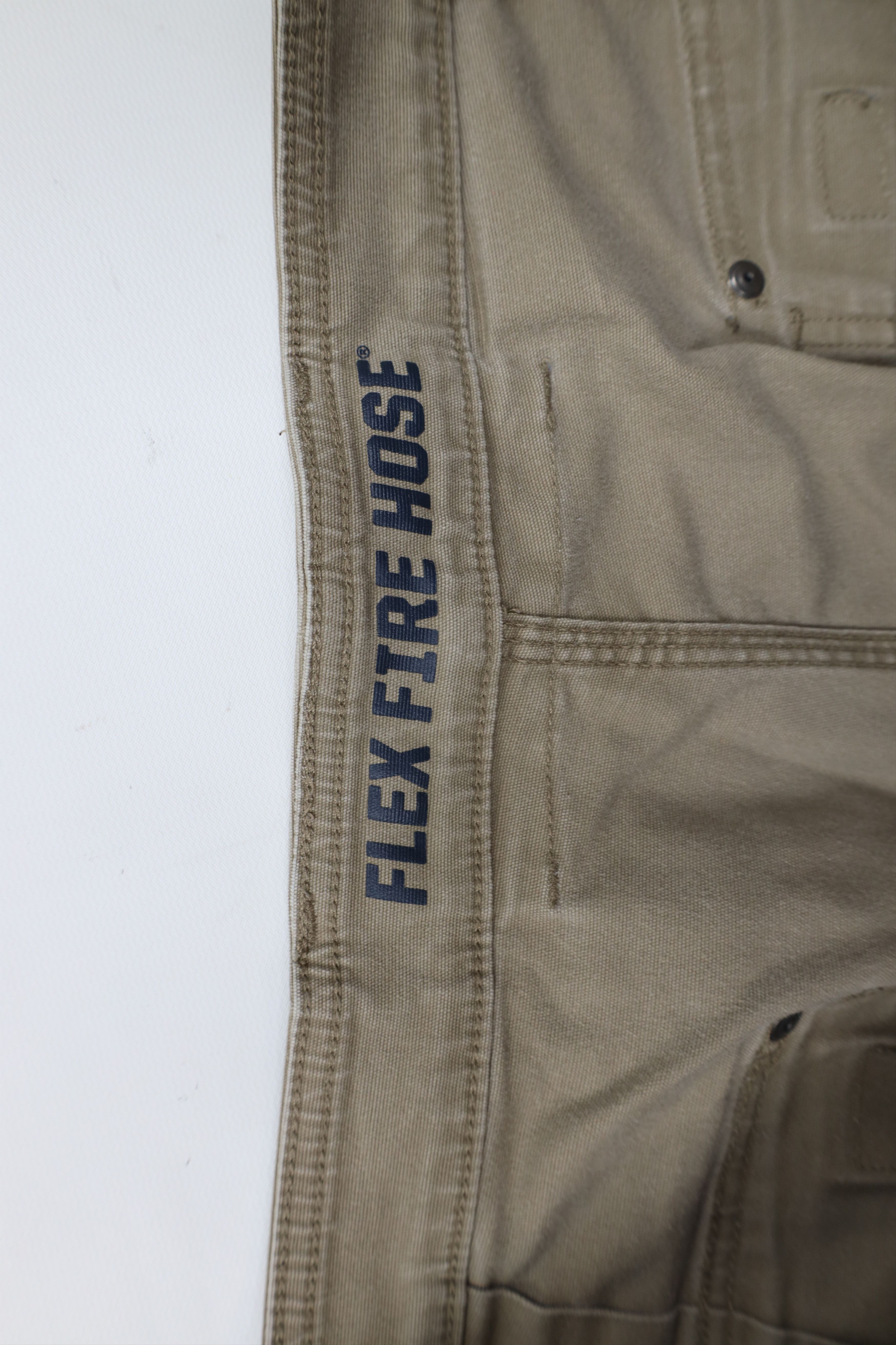 Duluth Trading Company × Vintage Duluth Trading Co Flex Fire Hose Wide Leg Cargo Pants Size US 44 / EU 60 - 9 Thumbnail