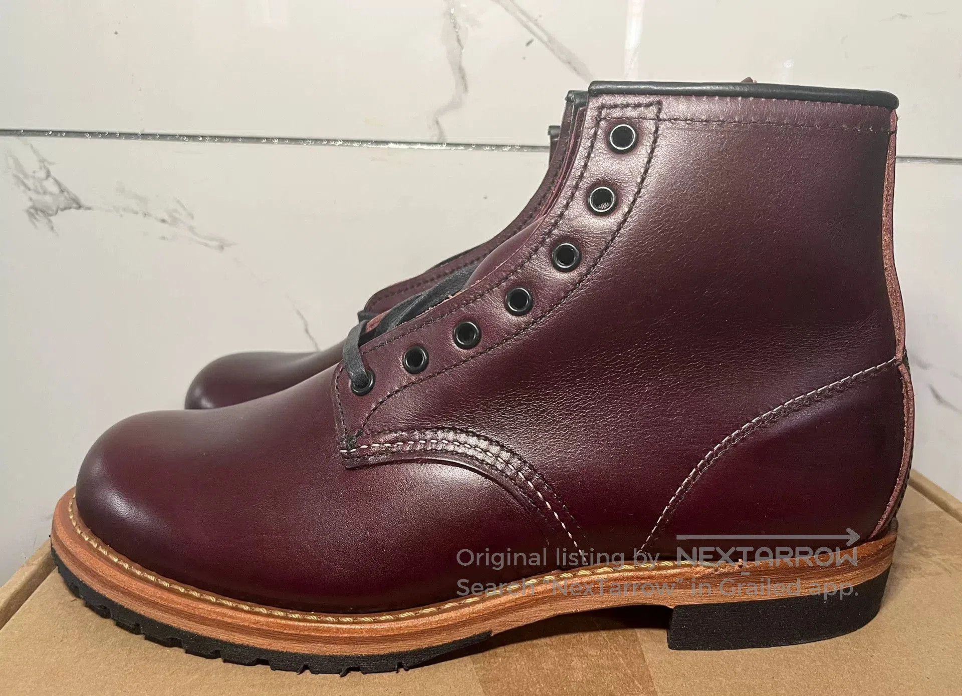 Red Wing Redwing Beckman Work Boots. Size US 7 / EU 40 - 3 Thumbnail