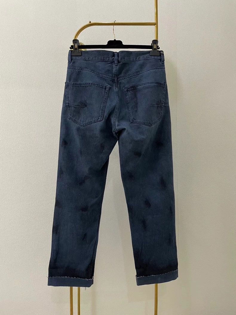 Dior Dior Dark tie-dyed jeans Size 42" / US 20 - 2 Thumbnail