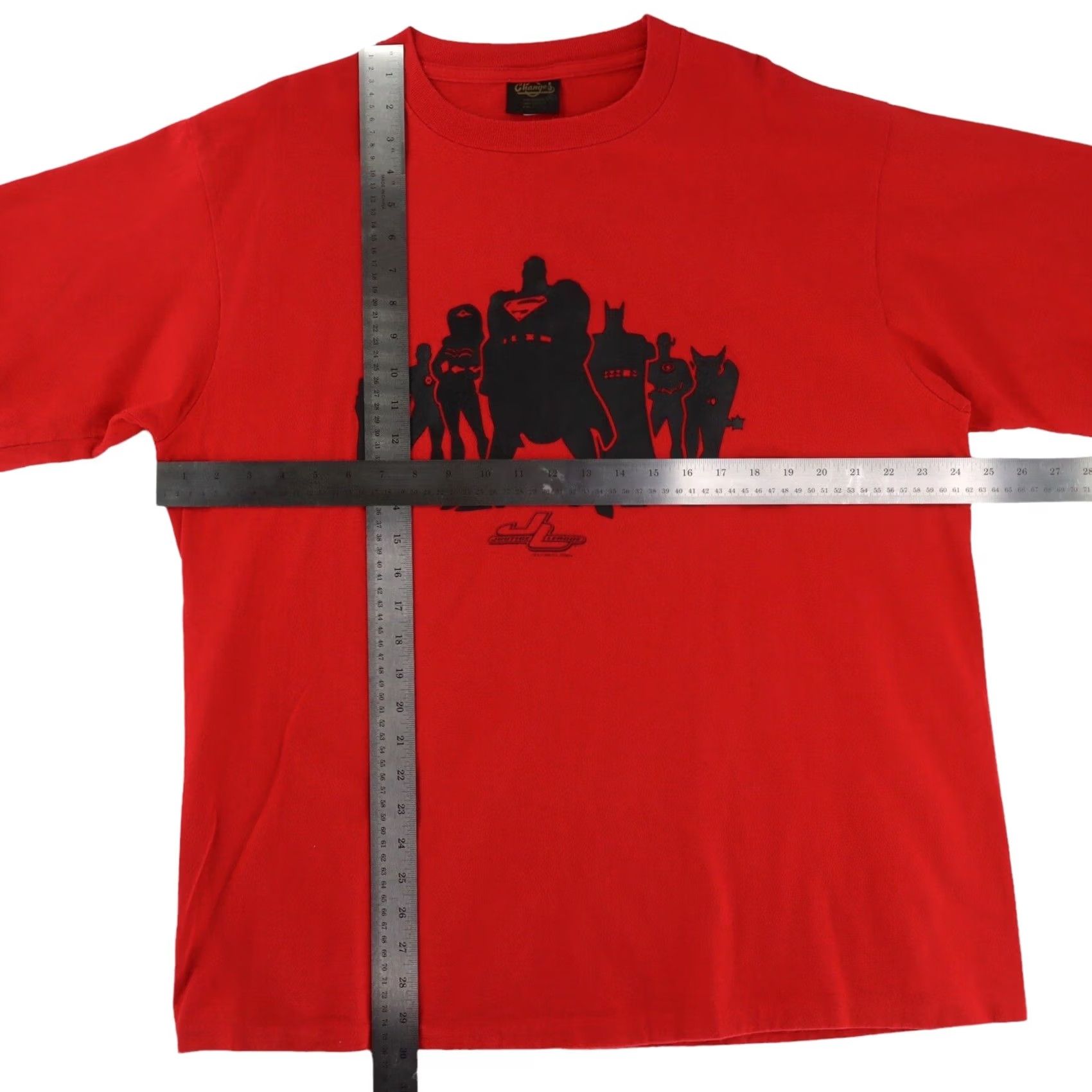 DC Comics Vintage DC Comics Shirt XL Red Size - Size US XL / EU 56 / 4 - 3 Thumbnail