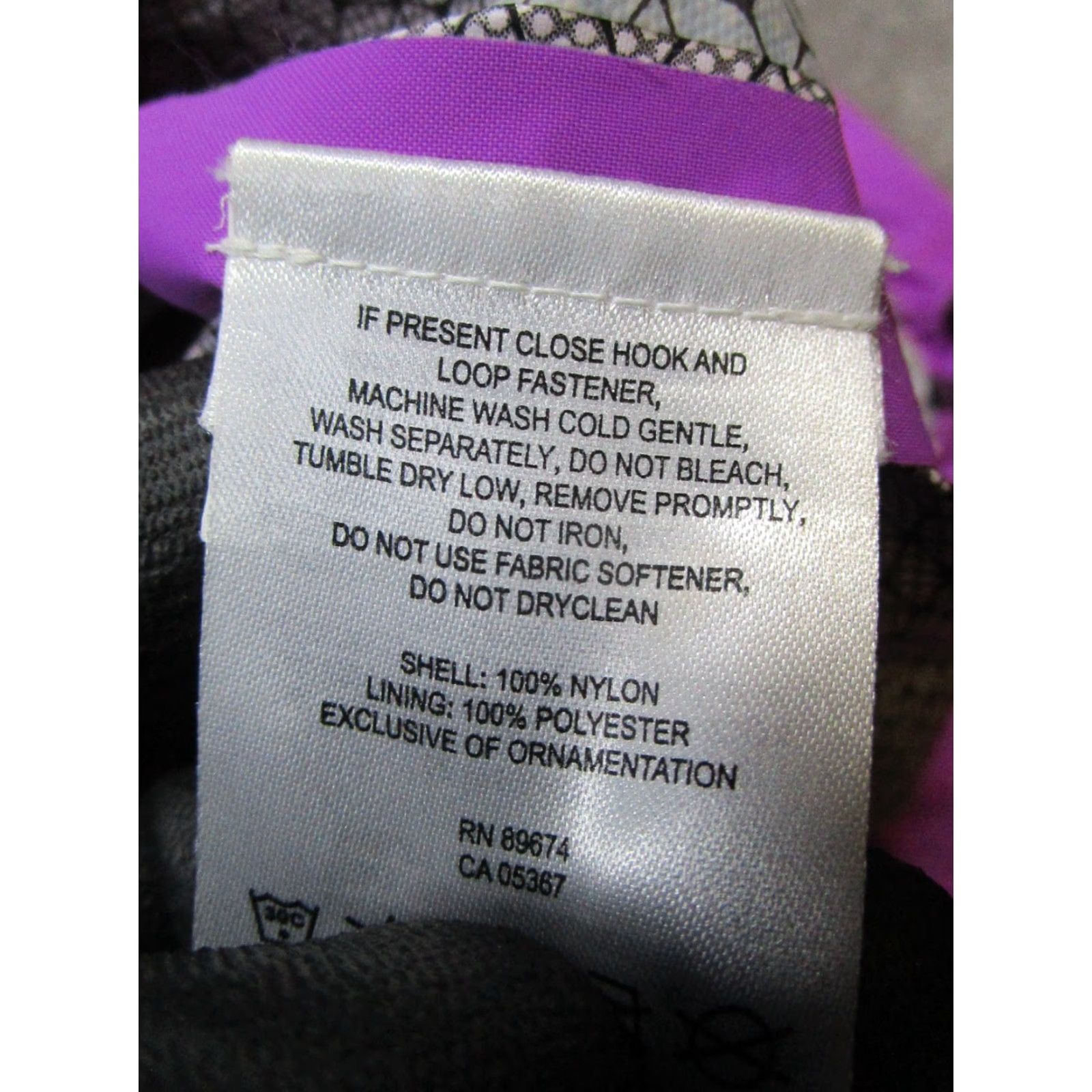 Mountain Hardwear Mountain Hardwear Rain Jacket Womens Large Purple Full Zip Jacket Womens L Purple Mountain Hardwear Size L / US 10 / IT 46 - 5 Thumbnail