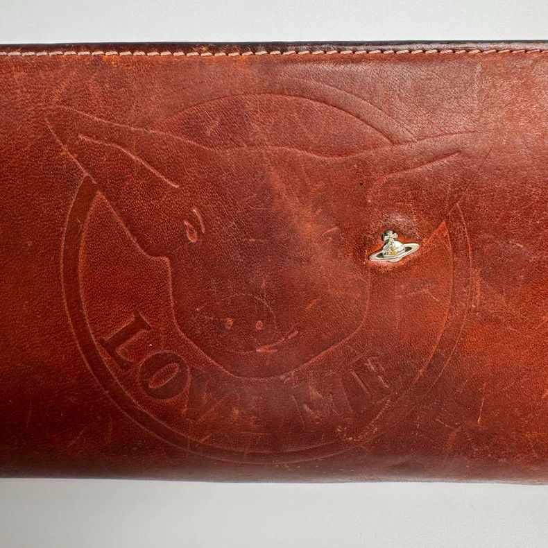 Vivienne Westwood Vivienne Westwood Brown pig leather wallet Size ONE SIZE - 2 Thumbnail
