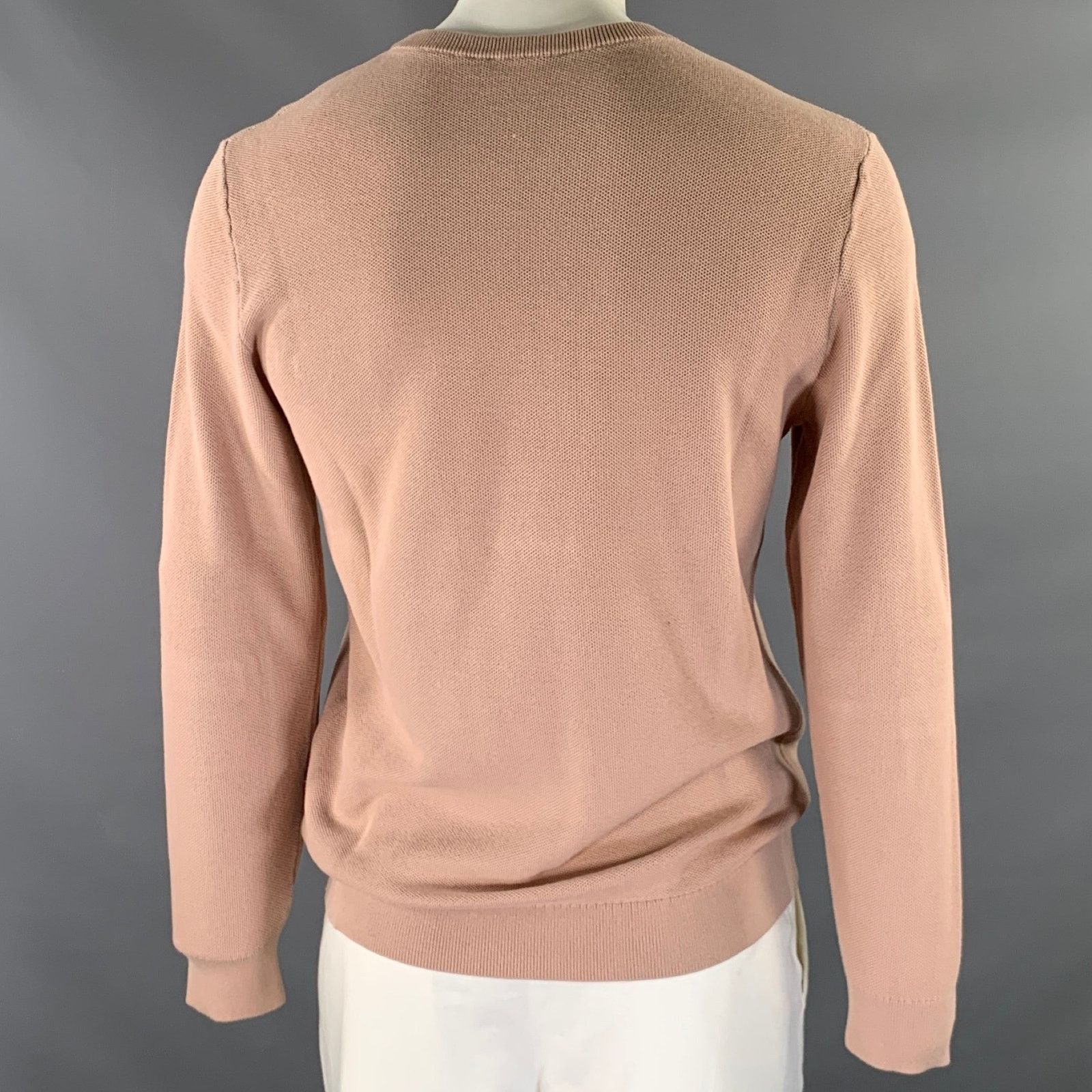 Theory THEORY Size XL Camel Cotton Knit Pullover Size US XL / EU 56 / 4 - 3 Thumbnail