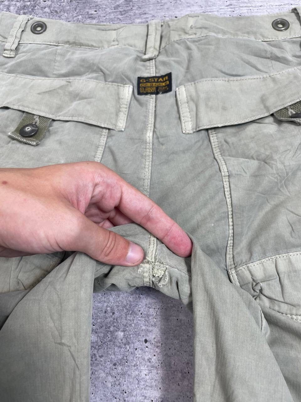 G-Star Vintage G Star Raw Cargo Military Style Shorts Y2K Size US 32 / EU 48 - 9 Thumbnail