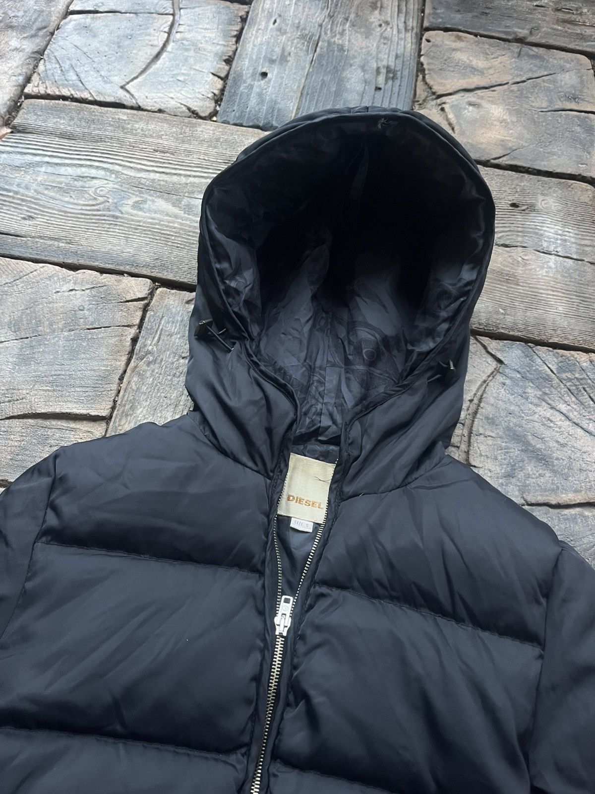 Diesel Cropped Diesel Puffer Jacket Archive Size S / US 4 / IT 40 - 4 Thumbnail