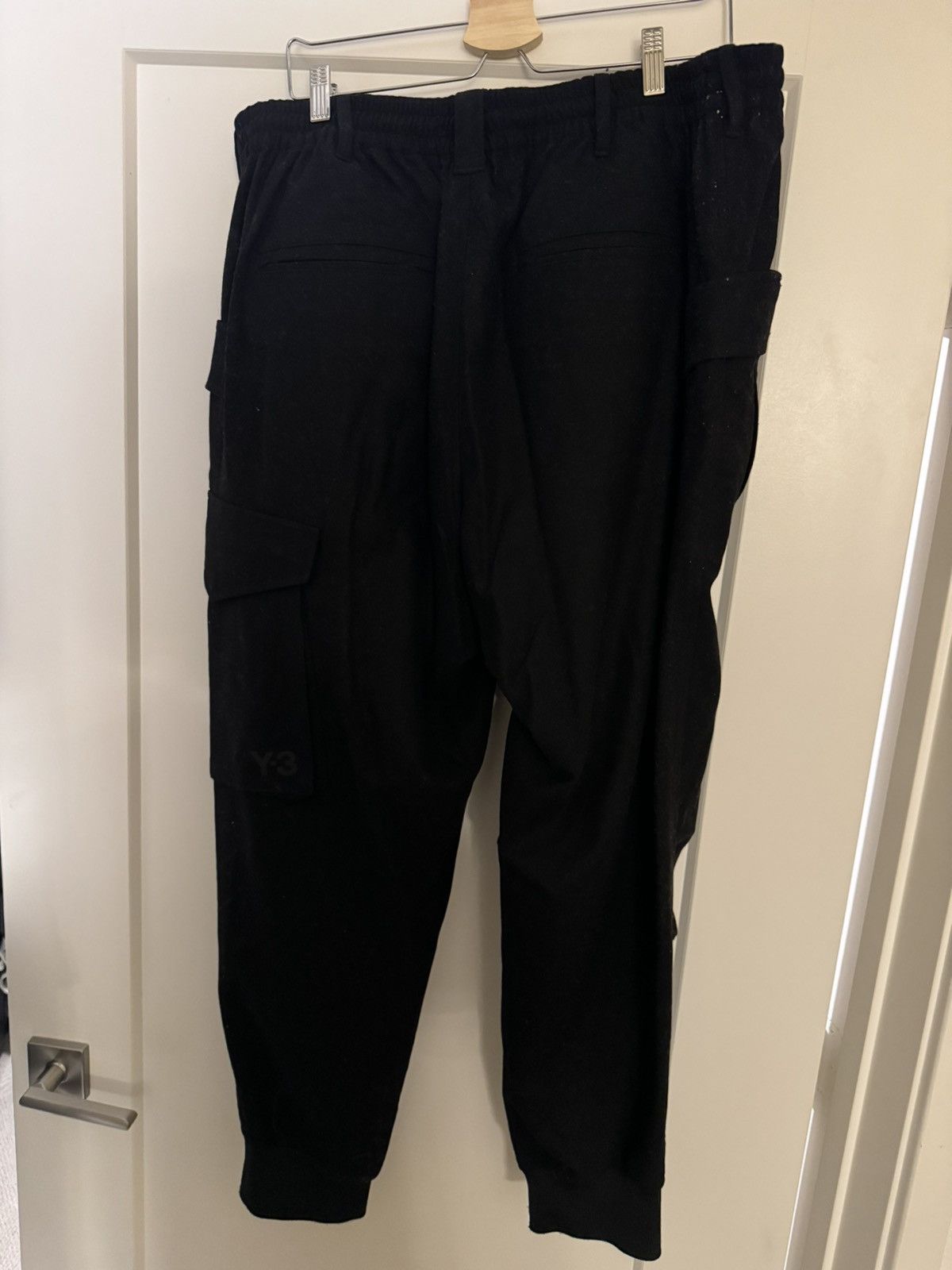 Y-3 × Yohji Yamamoto Wool Flannel Cargos Size US 36 / EU 52 - 3 Thumbnail