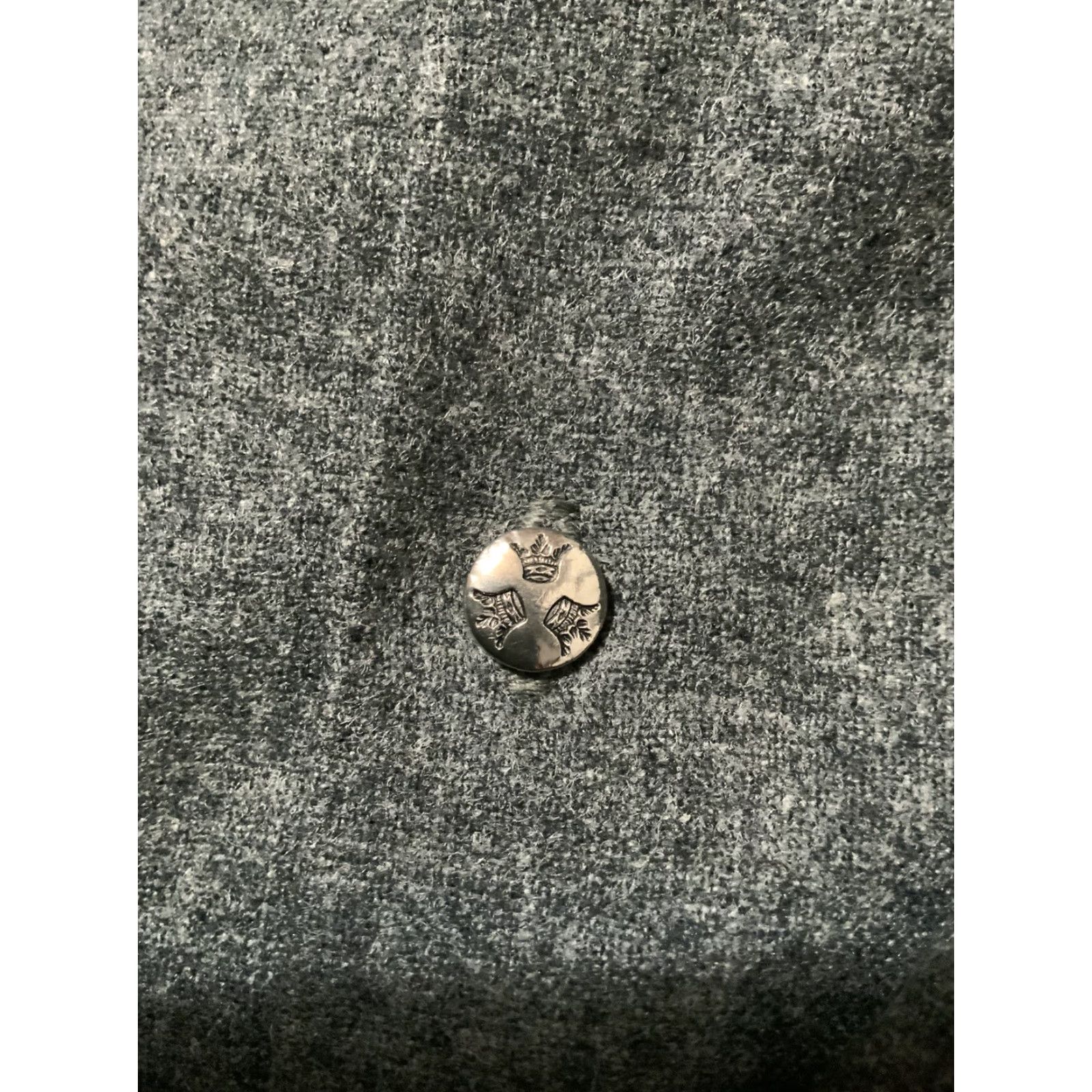 Vintage VINTAGE Sportsman By Cal-Made California Woolunella Loop Collar Shirt MD 1960s Rockabilly Crest Pocket Button Long Sleeve Mens M Size US M / EU 48-50 / 2 - 6 Thumbnail
