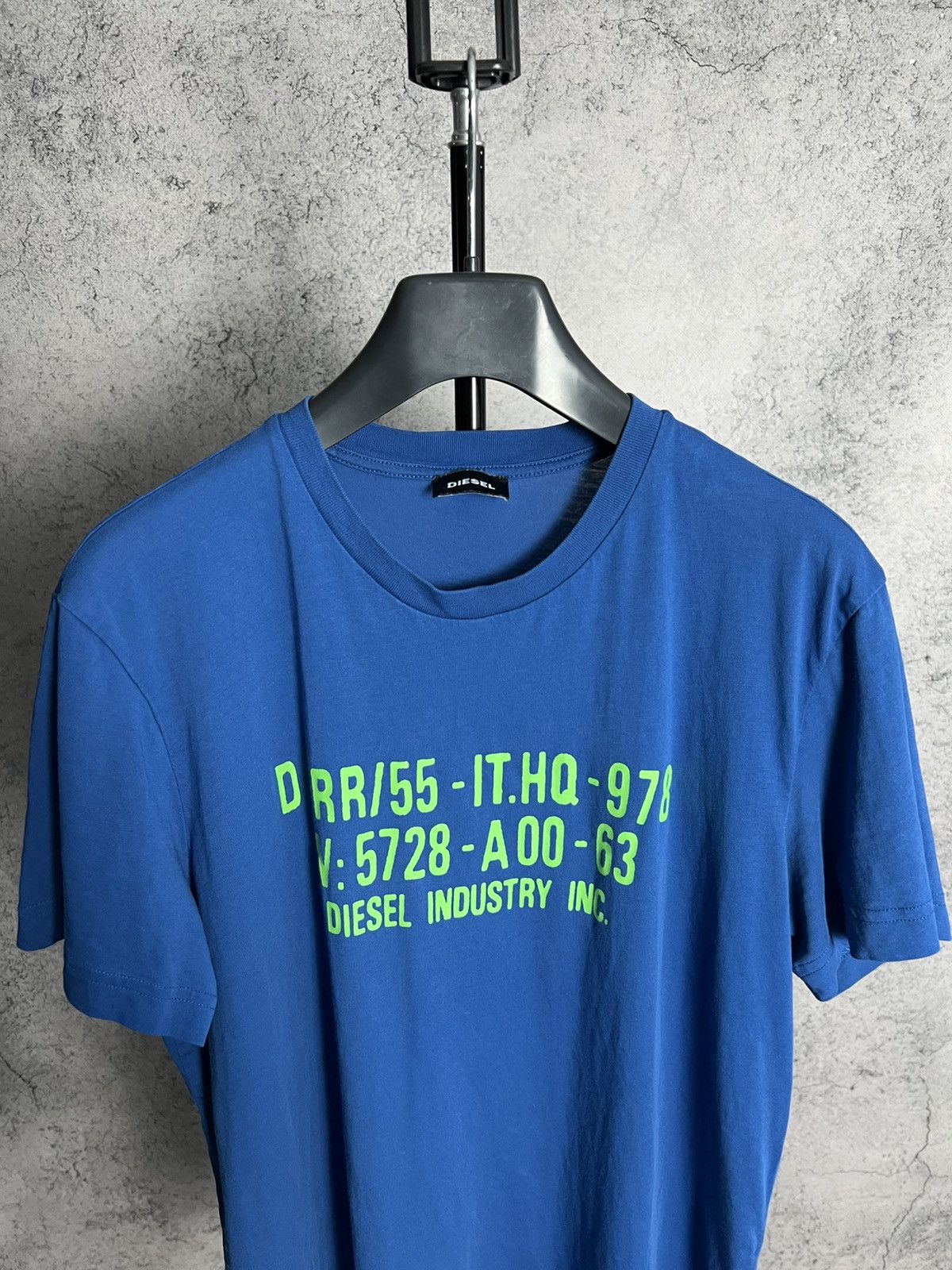 Diesel Diesel Y2K T-Shirt Big Print Hype Tee Blue Size US L / EU 52-54 / 3 - 2 Thumbnail