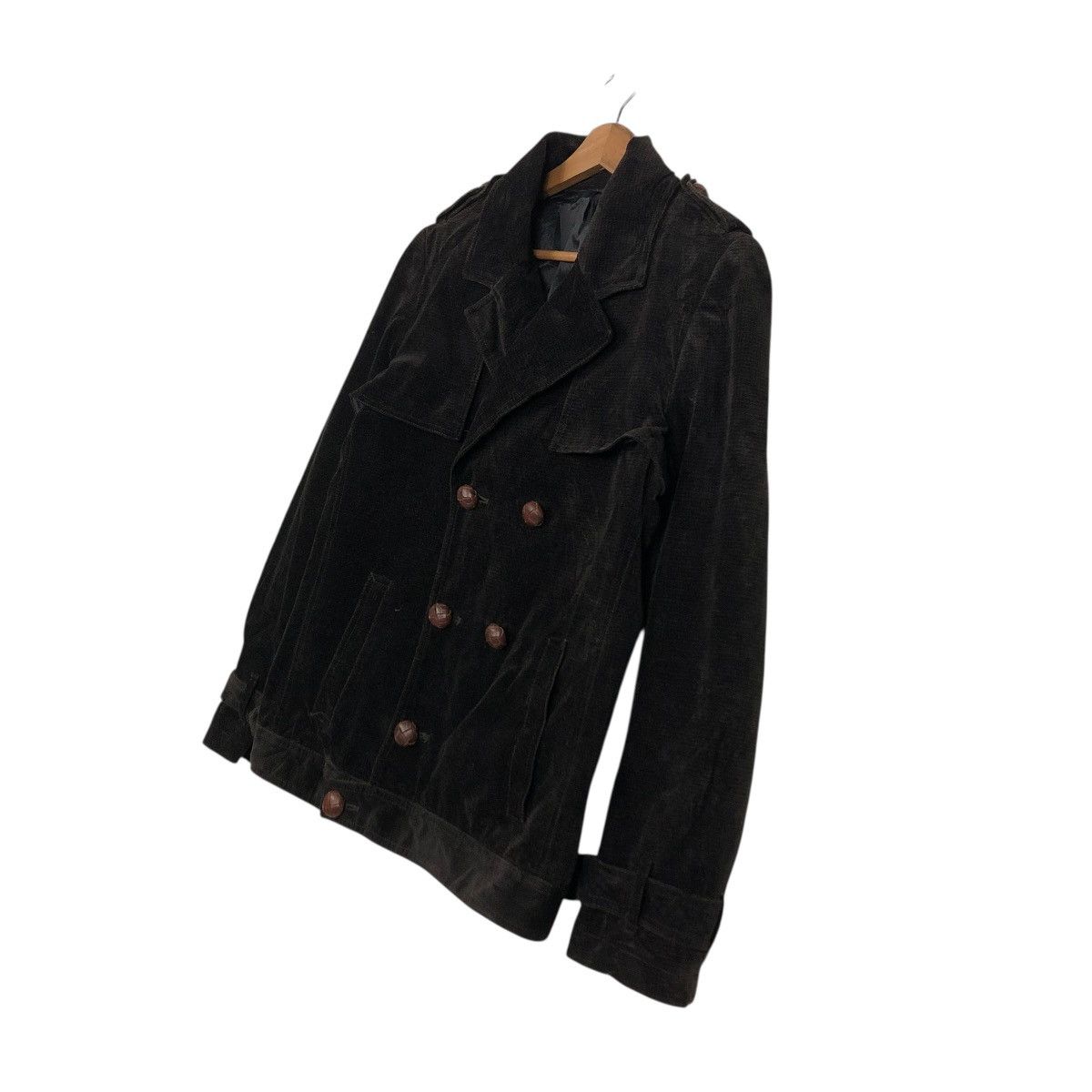 Boycott 🔥RICH BLACK VINTAGE BIKER JACKET BOYCOTT ISSEY MIYAKE Size US M / EU 48-50 / 2 - 4 Thumbnail