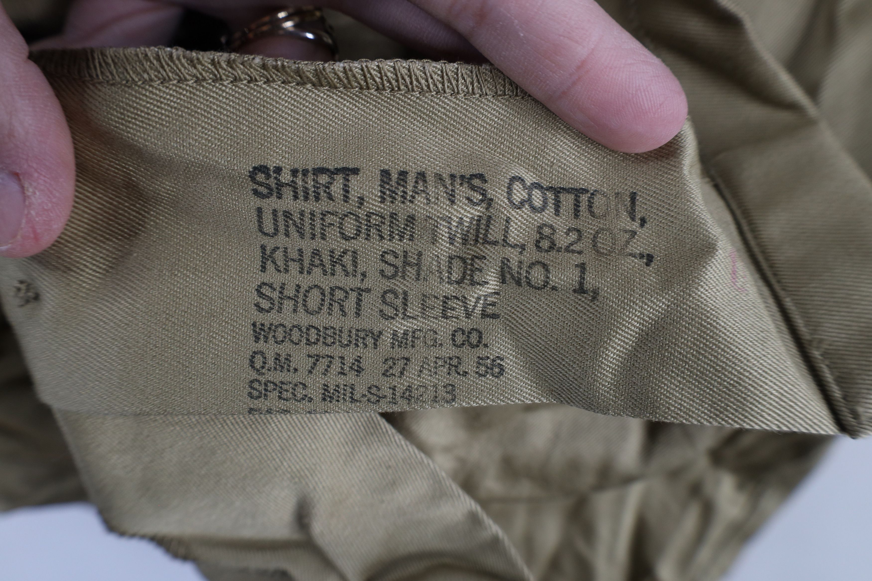 Vintage Vintage 50s Korean War Short Sleeve Button Shirt USA Size US M / EU 48-50 / 2 - 8 Thumbnail