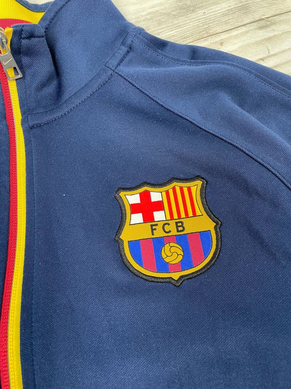 Nike Nike FC Barcelona 2013 2014 Training Track Top Soccer Jacket Size US M / EU 48-50 / 2 - 6 Thumbnail